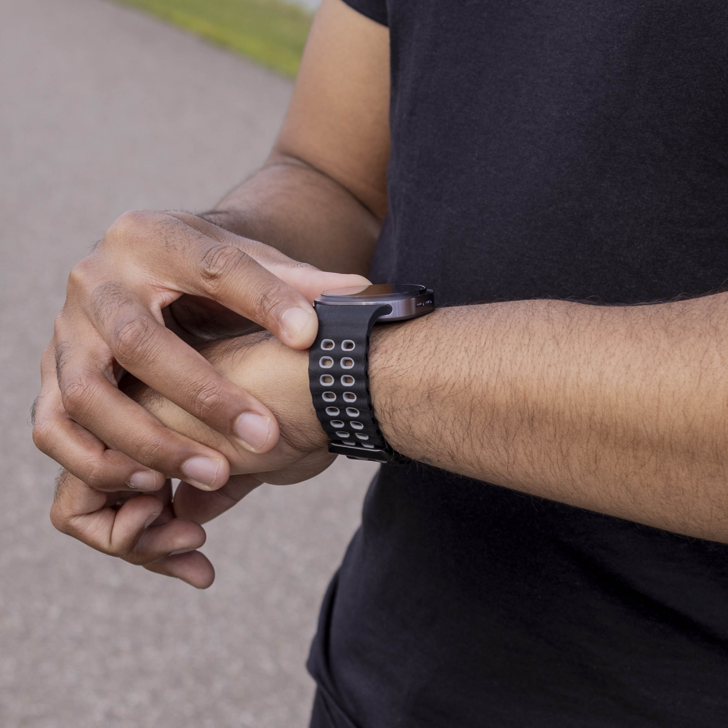 Correa Ocean Samsung Galaxy Watch 8 Classic (negro/gris)