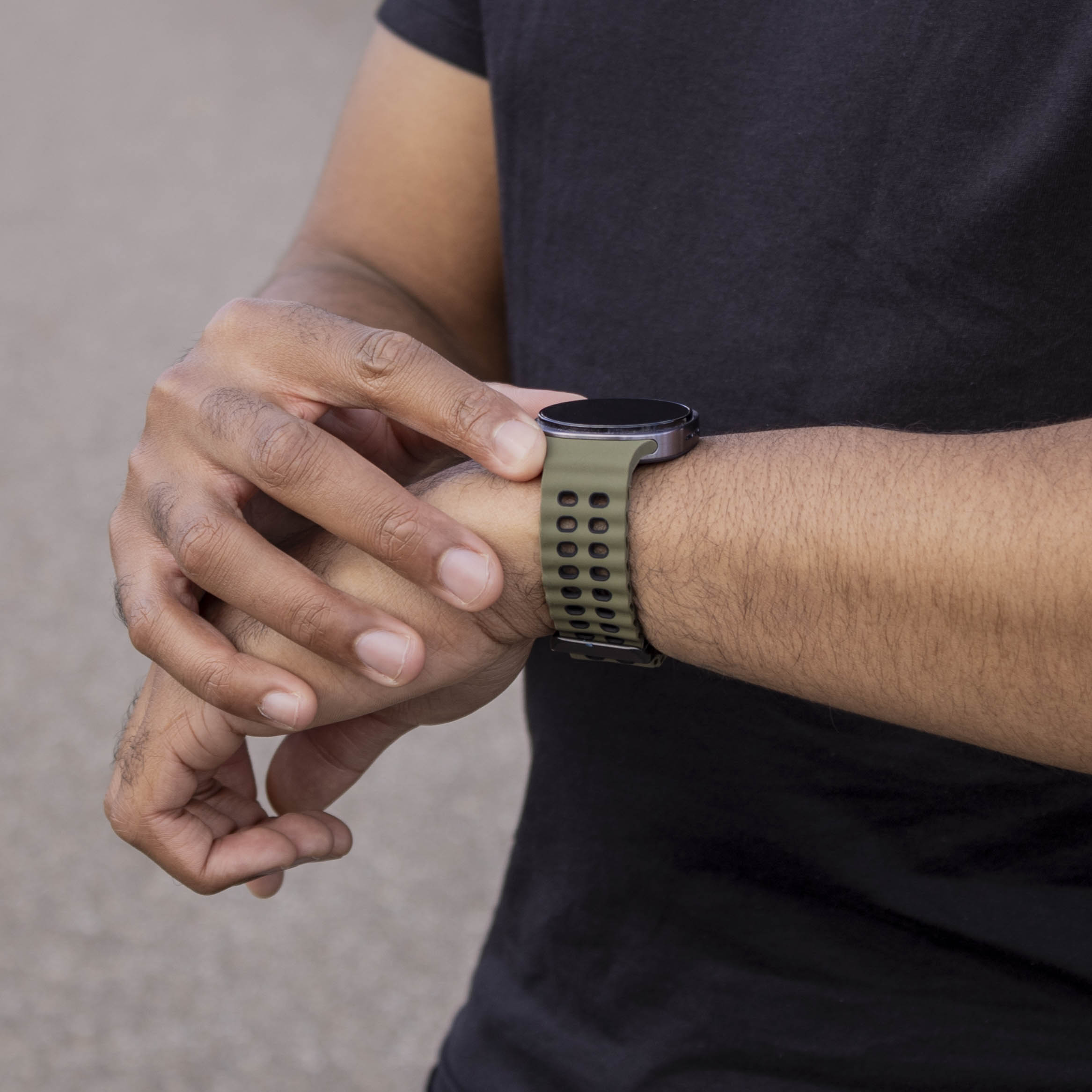 Correa Ocean Samsung Galaxy Watch 8 - 44mm (verde/negro)