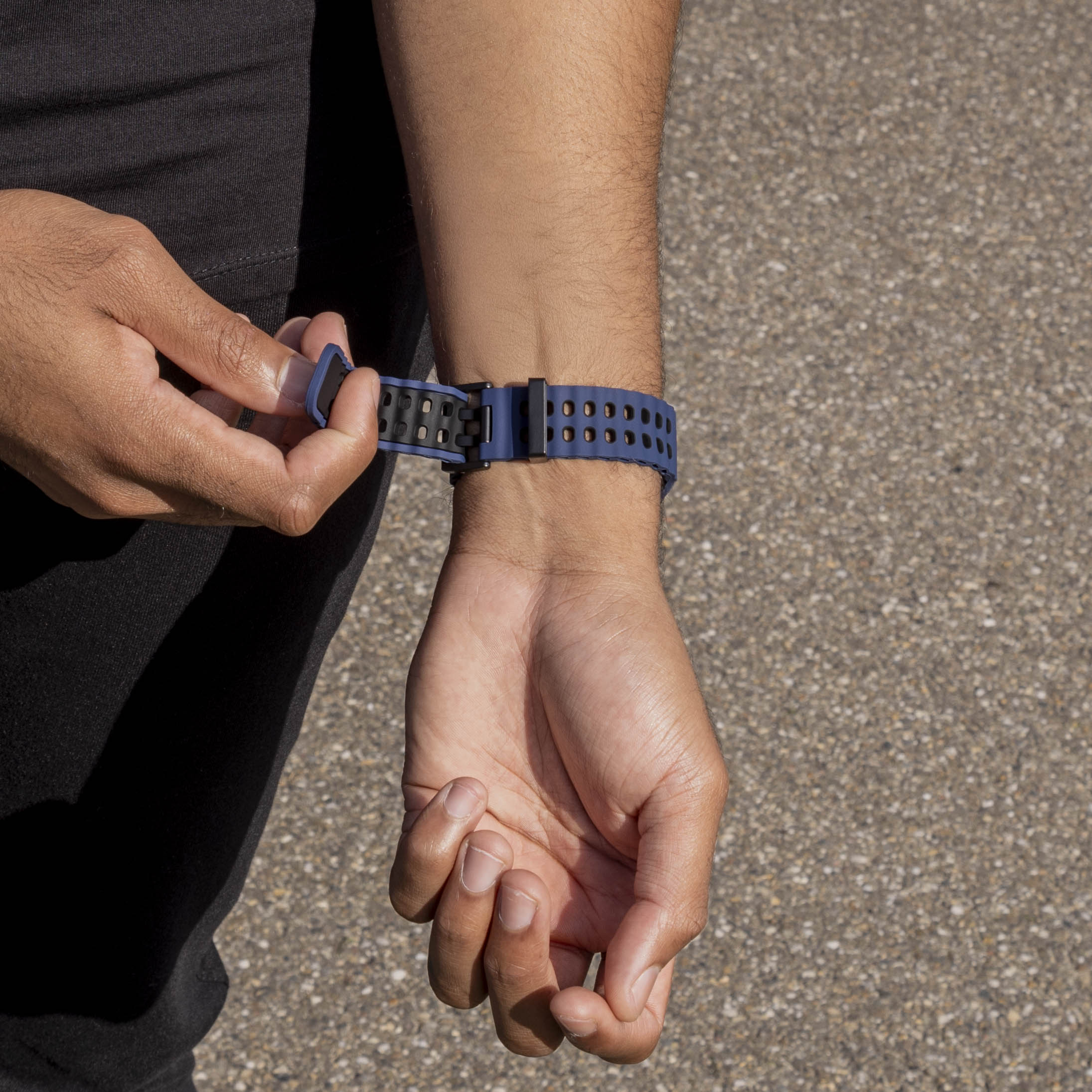 Samsung Galaxy Watch 8 - 40mm Ocean Strap (Blue/Black)