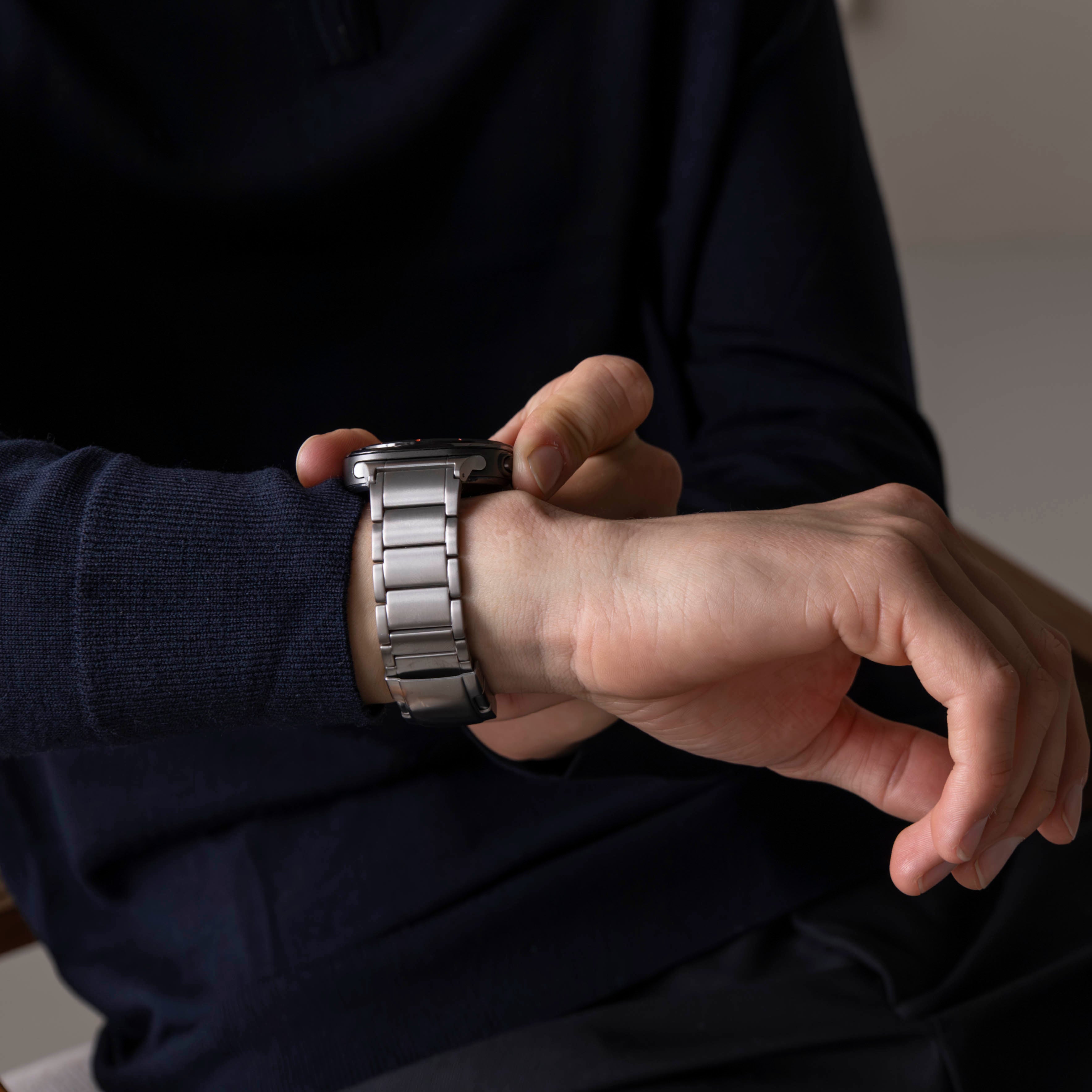 Correa titanio Samsung Galaxy Watch Ultra (plata)