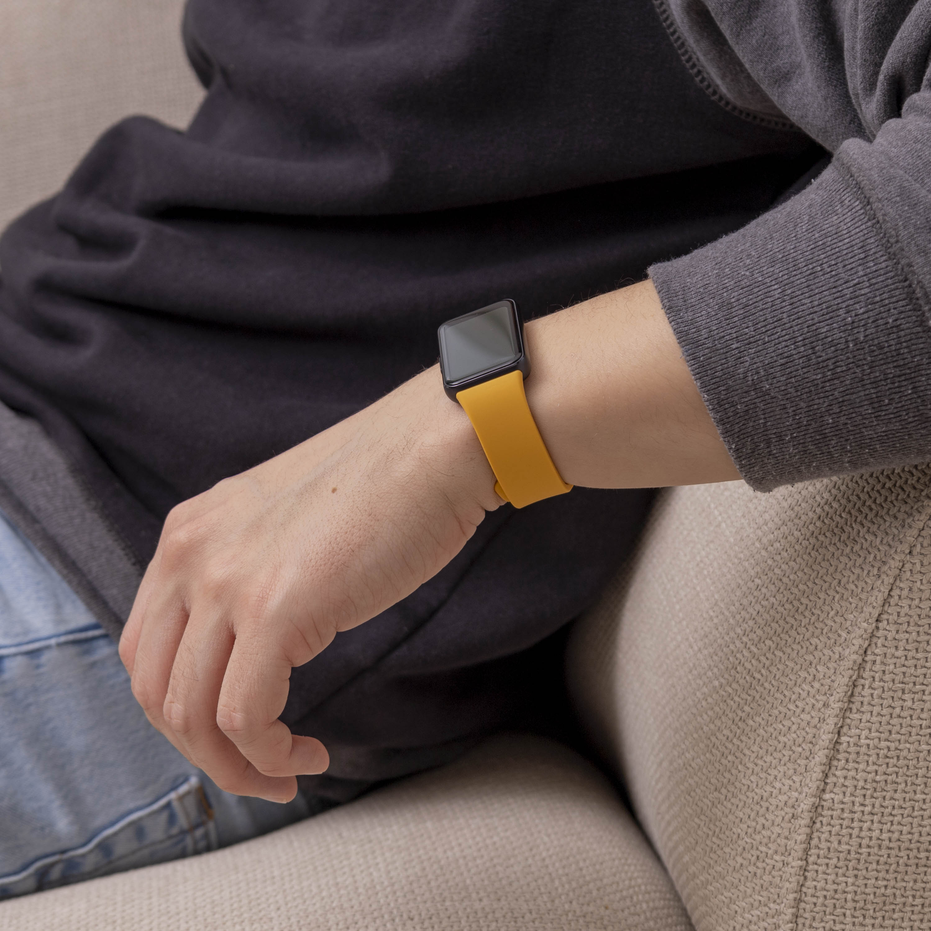 Correa silicona Samsung Galaxy Fit 3 (amarillo)