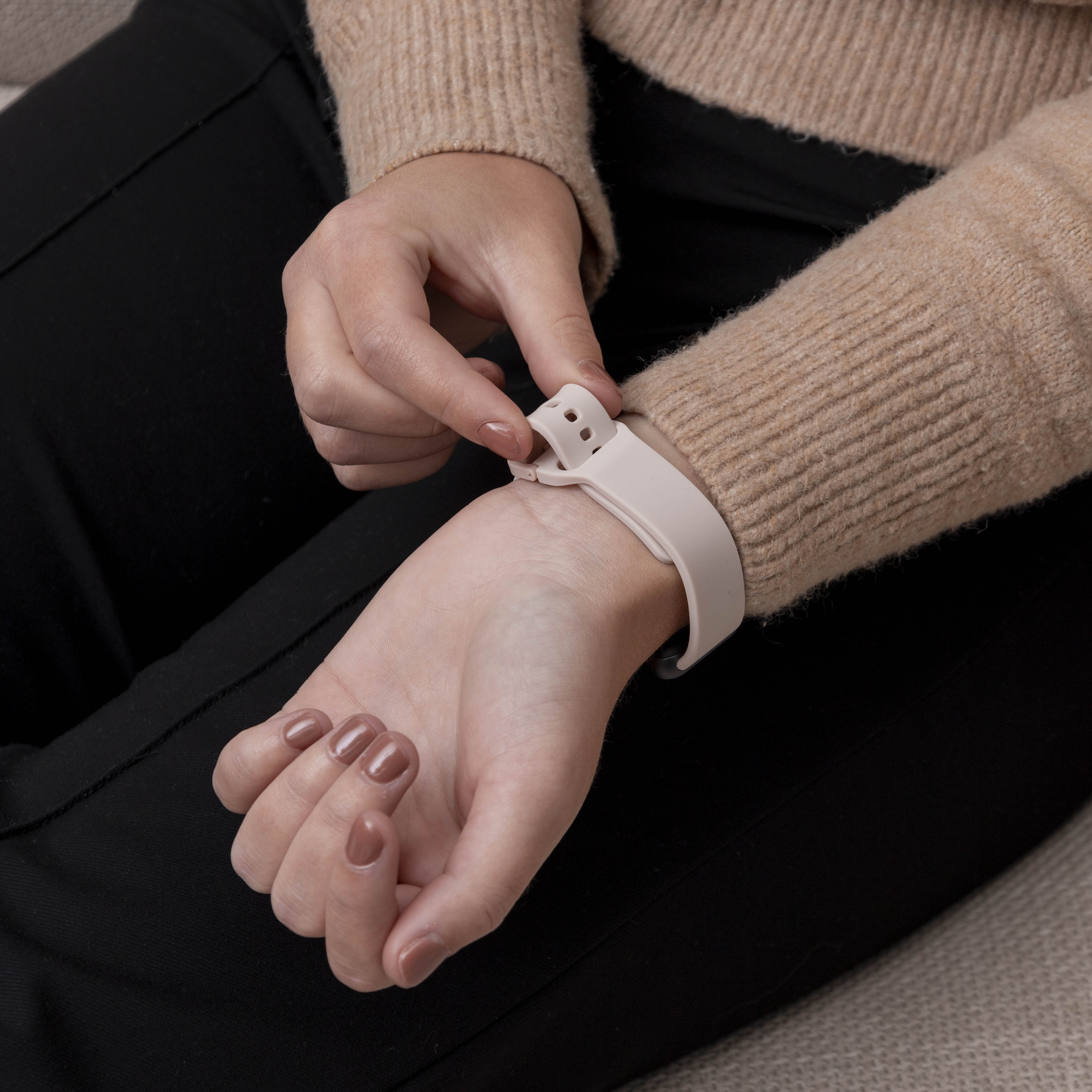 Correa silicona Samsung Galaxy Fit 3 (rosa)