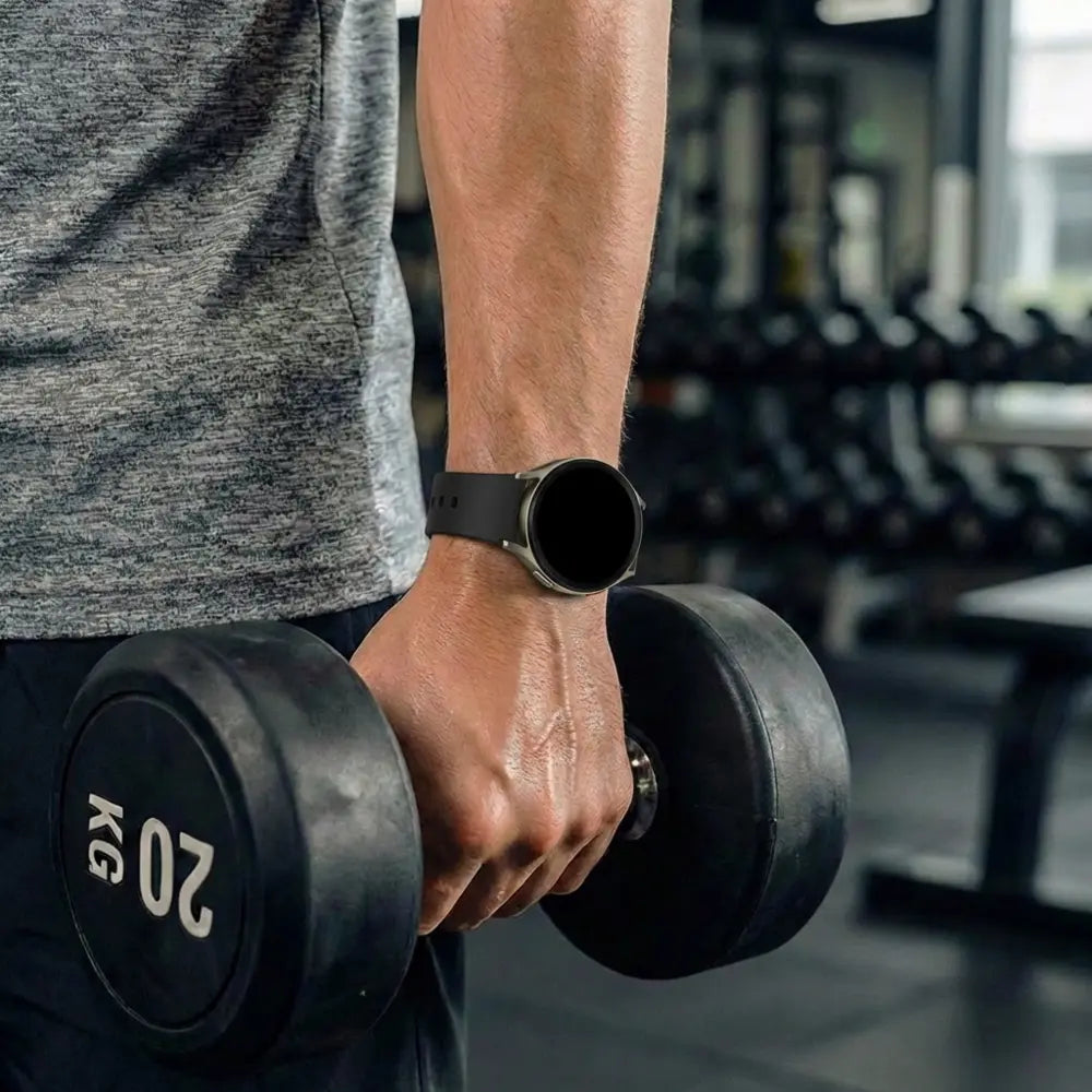 Bandz Correa deportiva 'Easy Fit' Whitings ScanWatch Nova (negro)