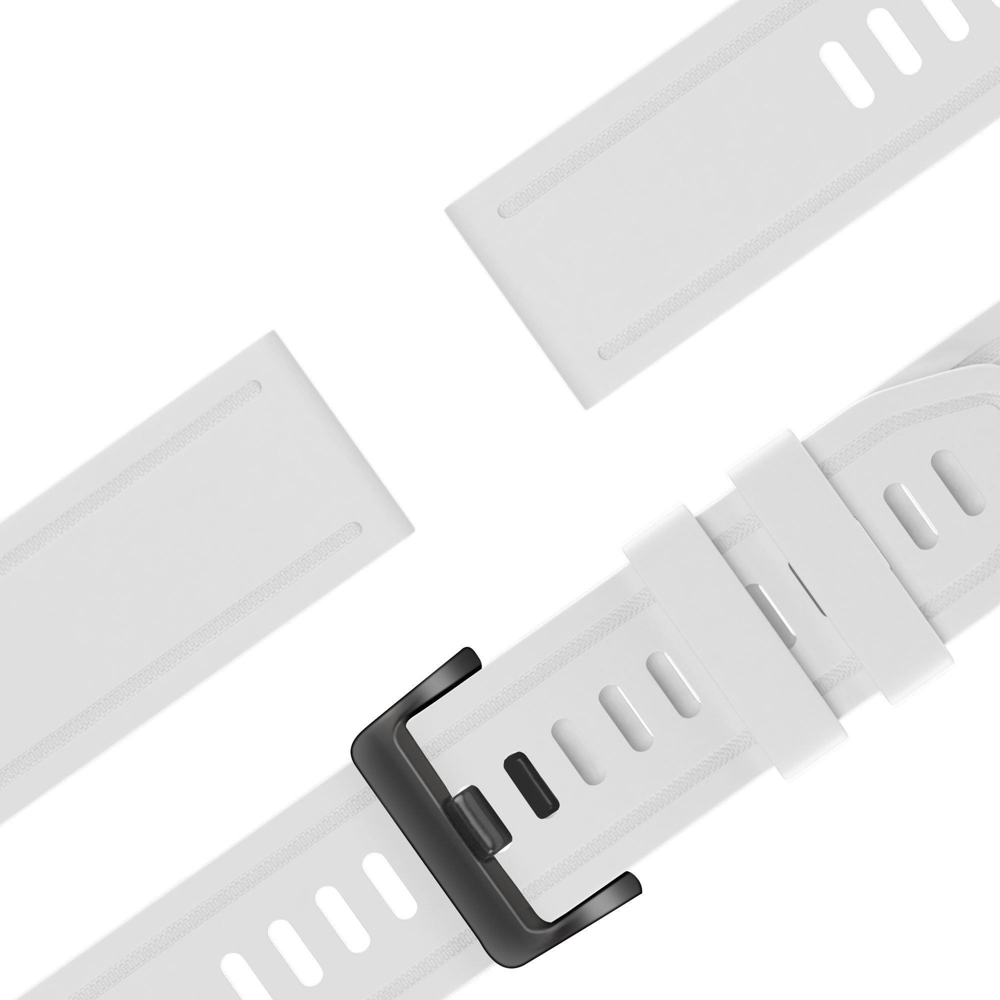 Bandz Correa silicona con hebilla Garmin D2 Delta S (blanco)