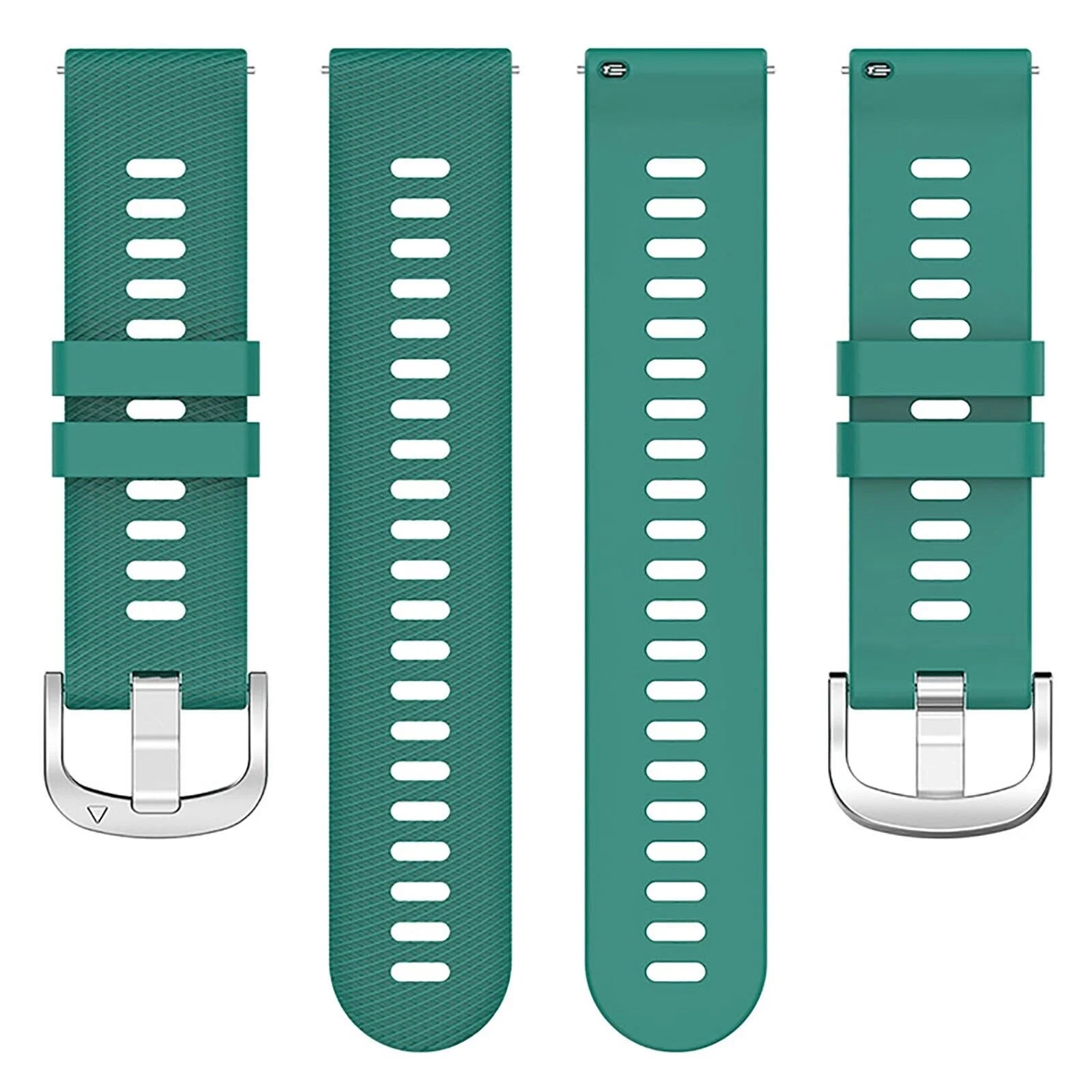 Correa silicona Garmin Vivoactive 6 (verde pino)