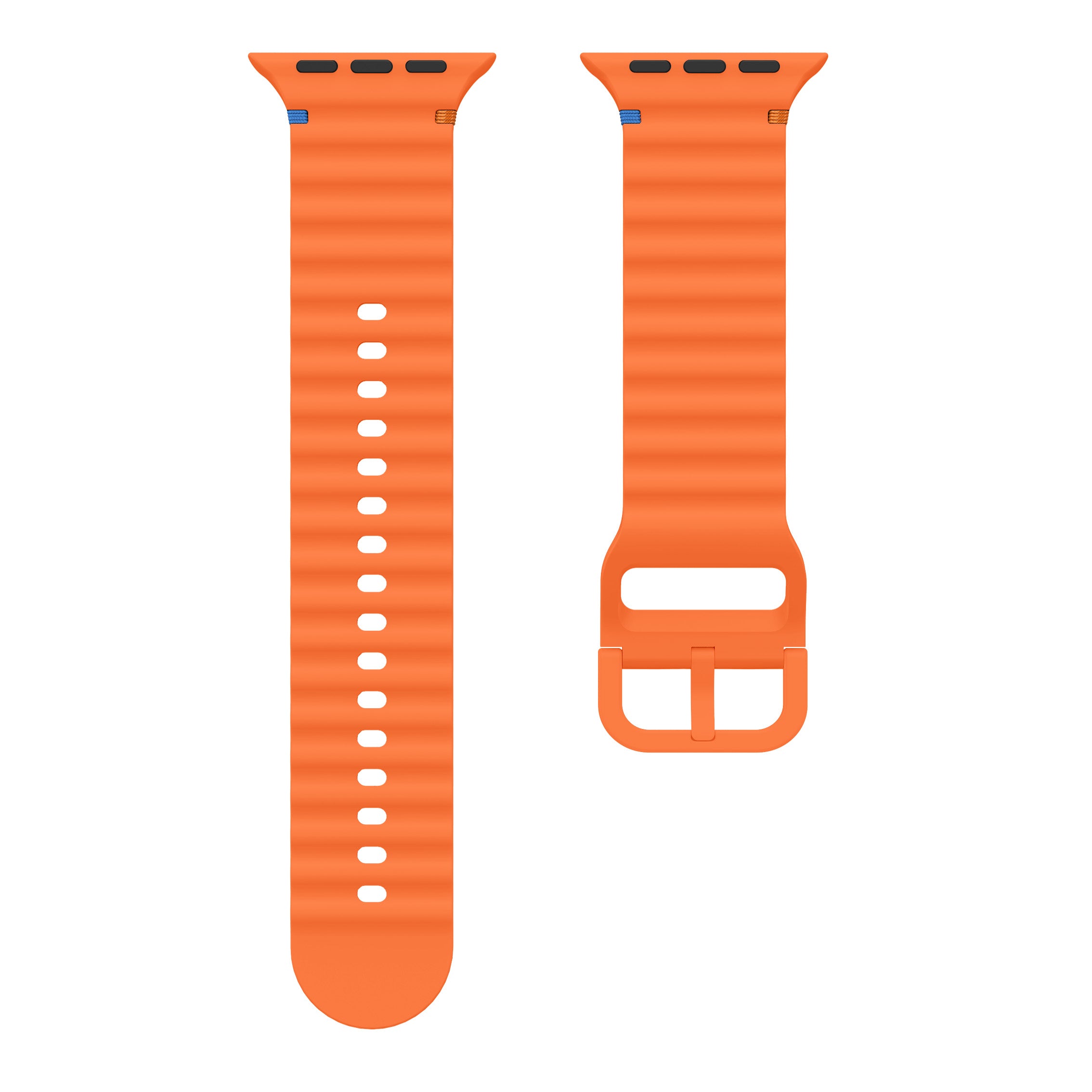 Correa ondulada Apple Watch Ultra (naranja)