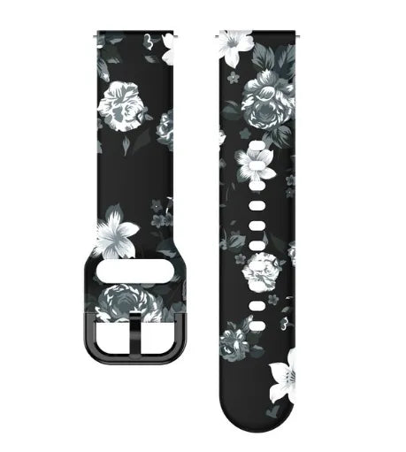 Correa 'Flor Gris' Amazfit Bip 3 (Pro)
