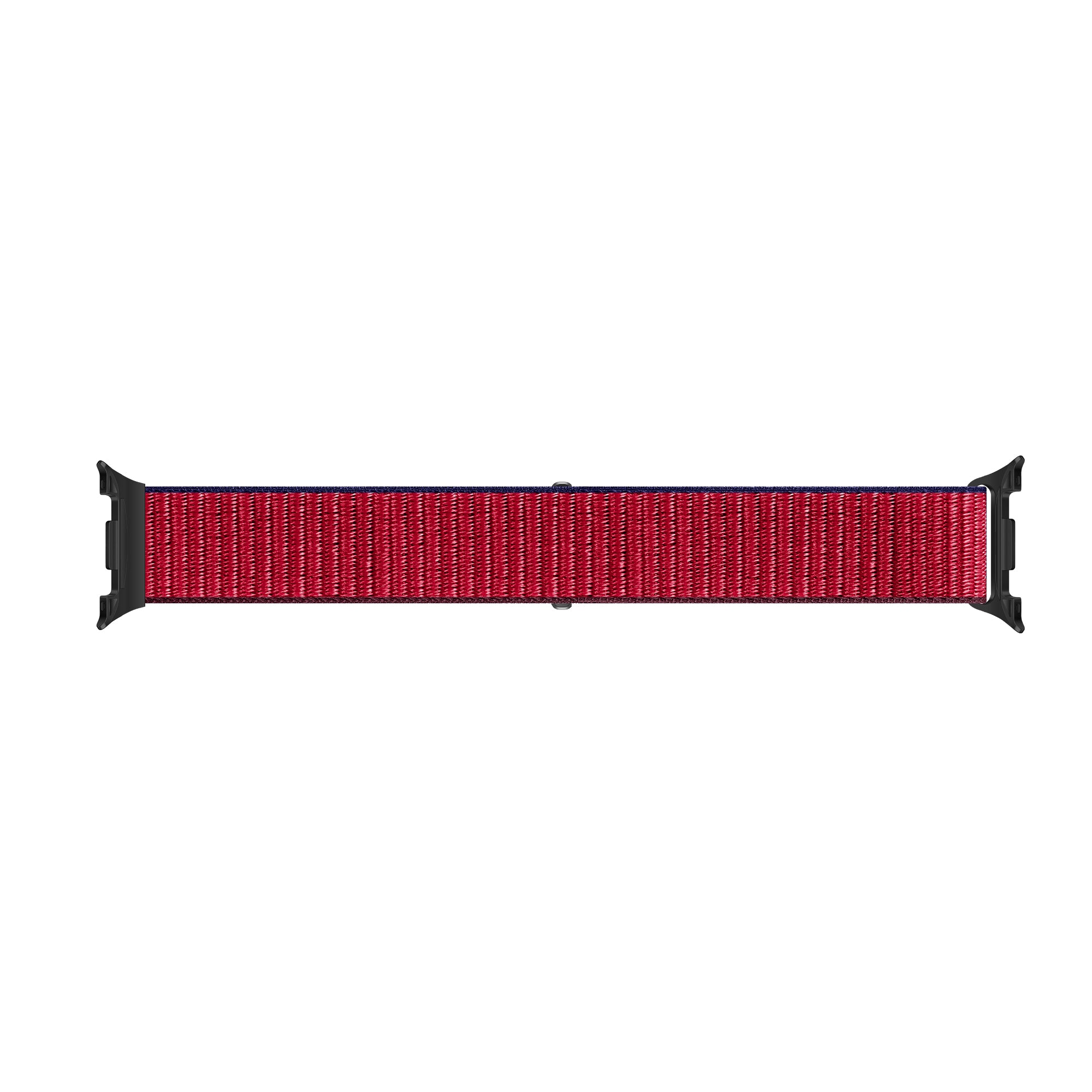 Correa nylon Samsung Galaxy Watch 8 Classic (rojo mix)