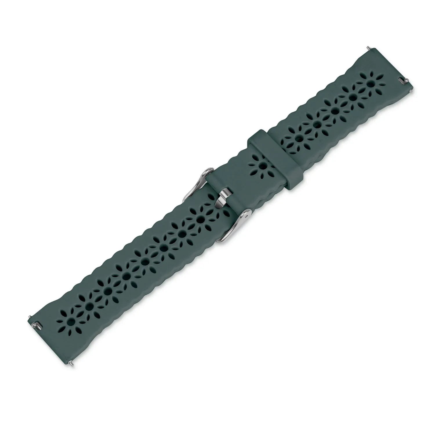 Amazfit GTR Mini Patterned Silicone Strap (Viridian)