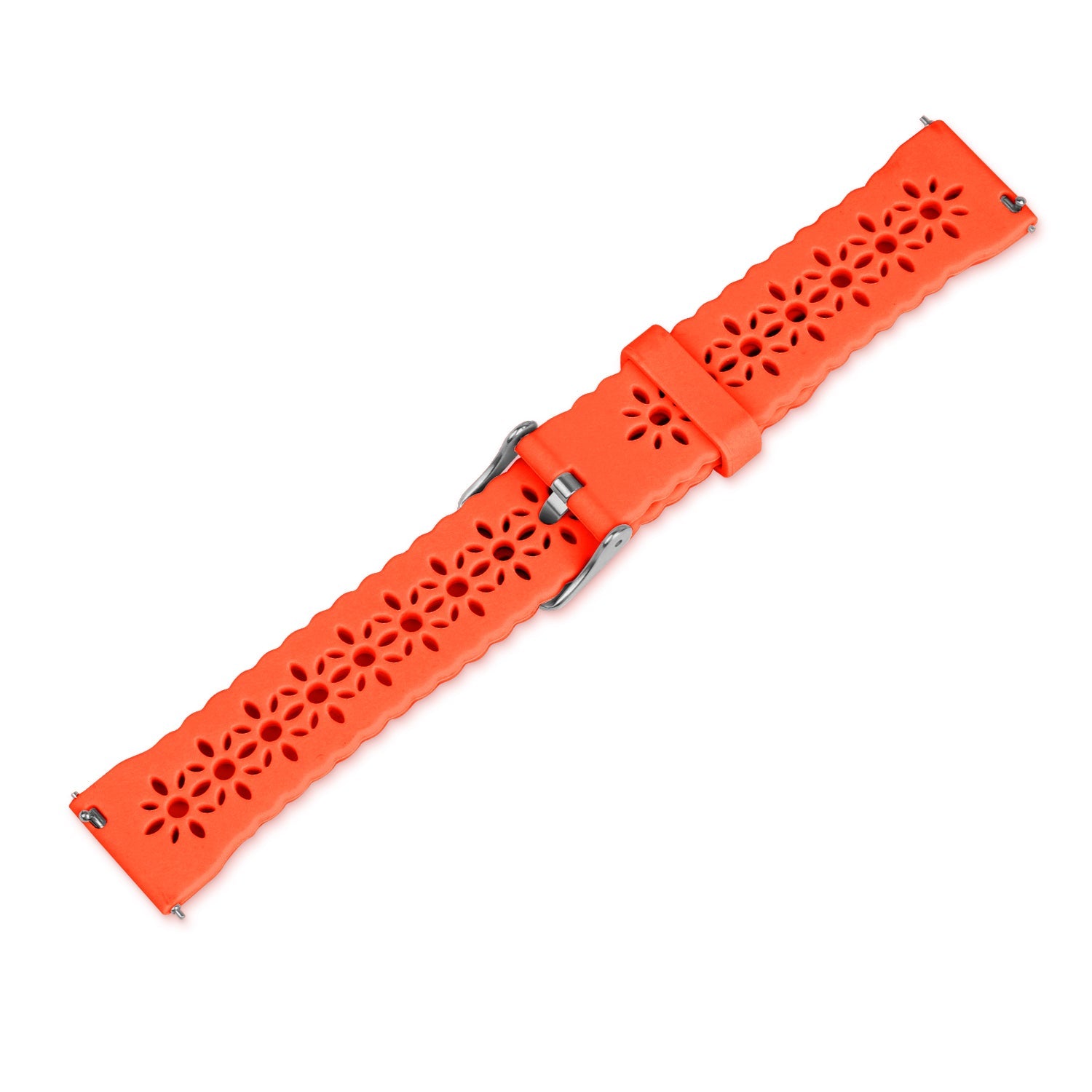 Correa de silicona con relieve Amazfit Bip 3 (Pro) (naranja)