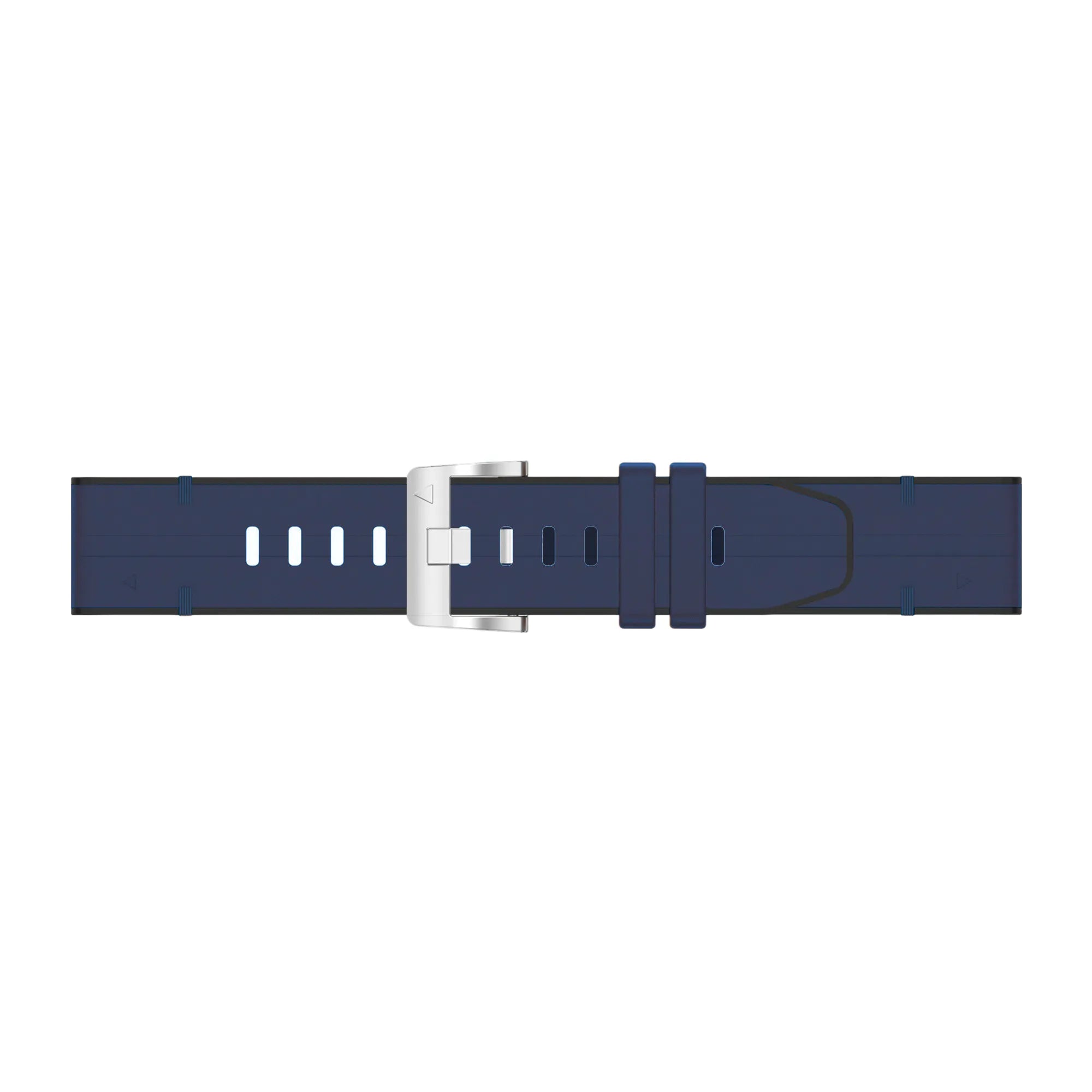 Correa cuero híbrida Garmin Forerunner 965 (azul)