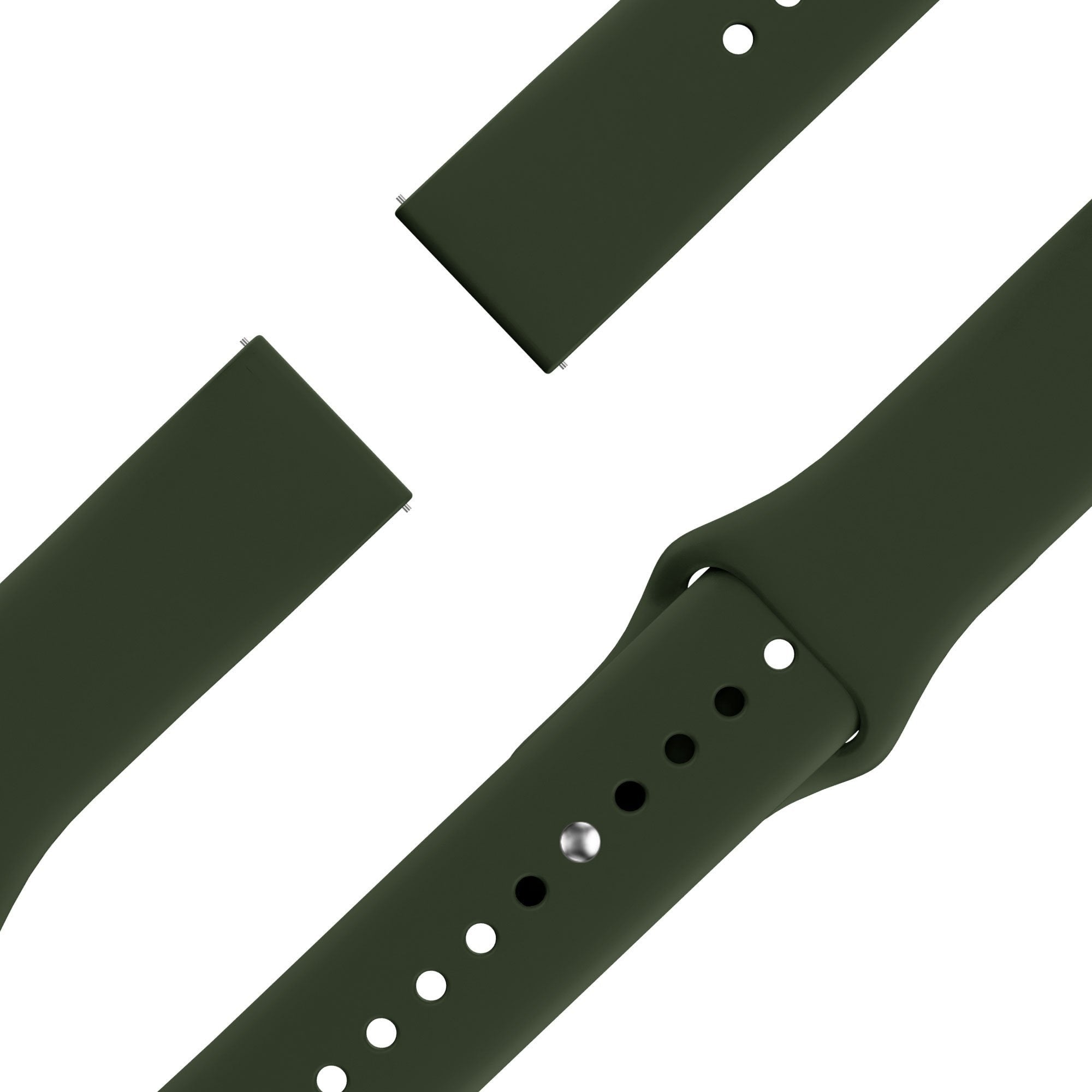 Bandz Realme Watch S (Pro) Sport Bracelet 'Deluxe' (Olive Green)