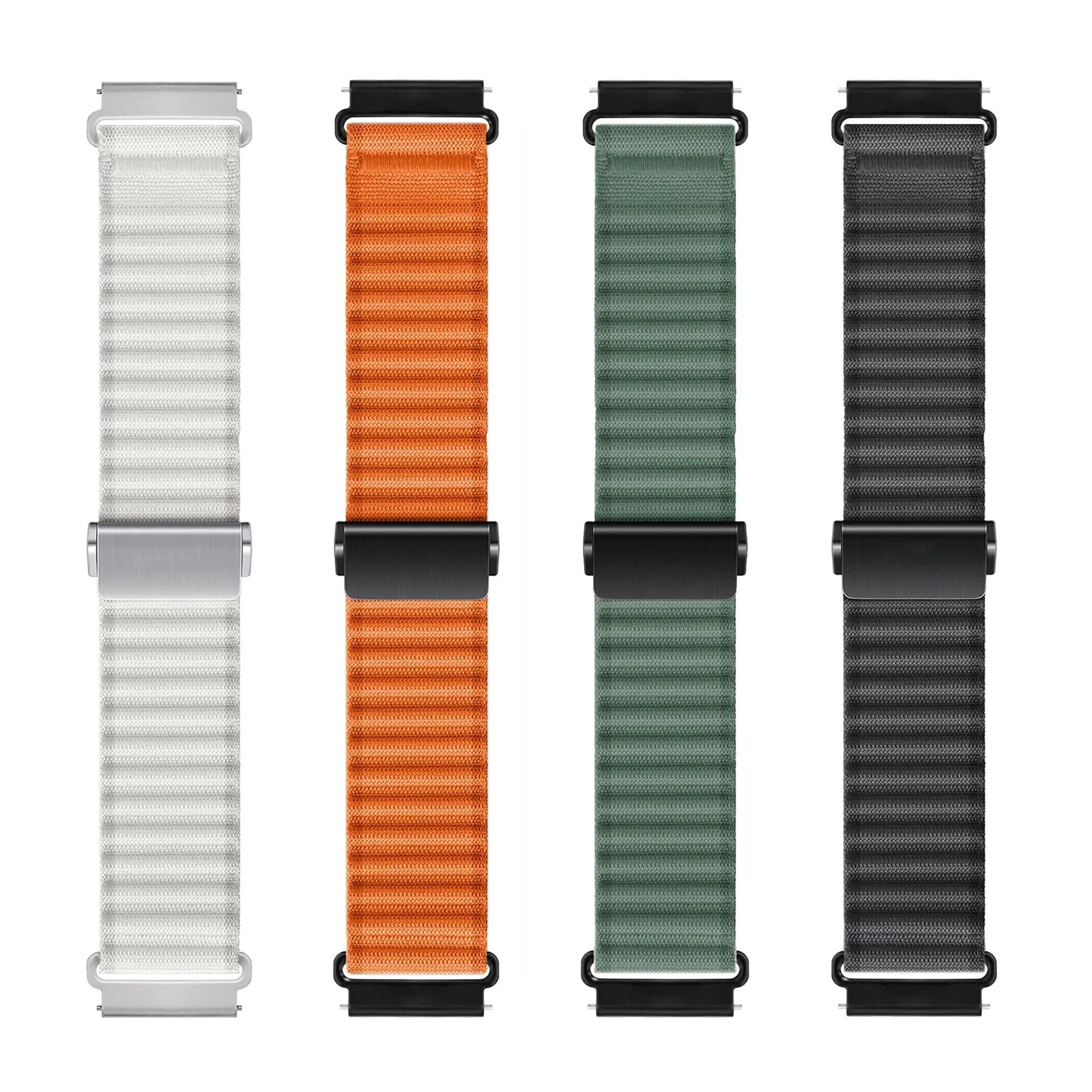 Correa nylon Outdoor Amazfit Balance 2 (negro)