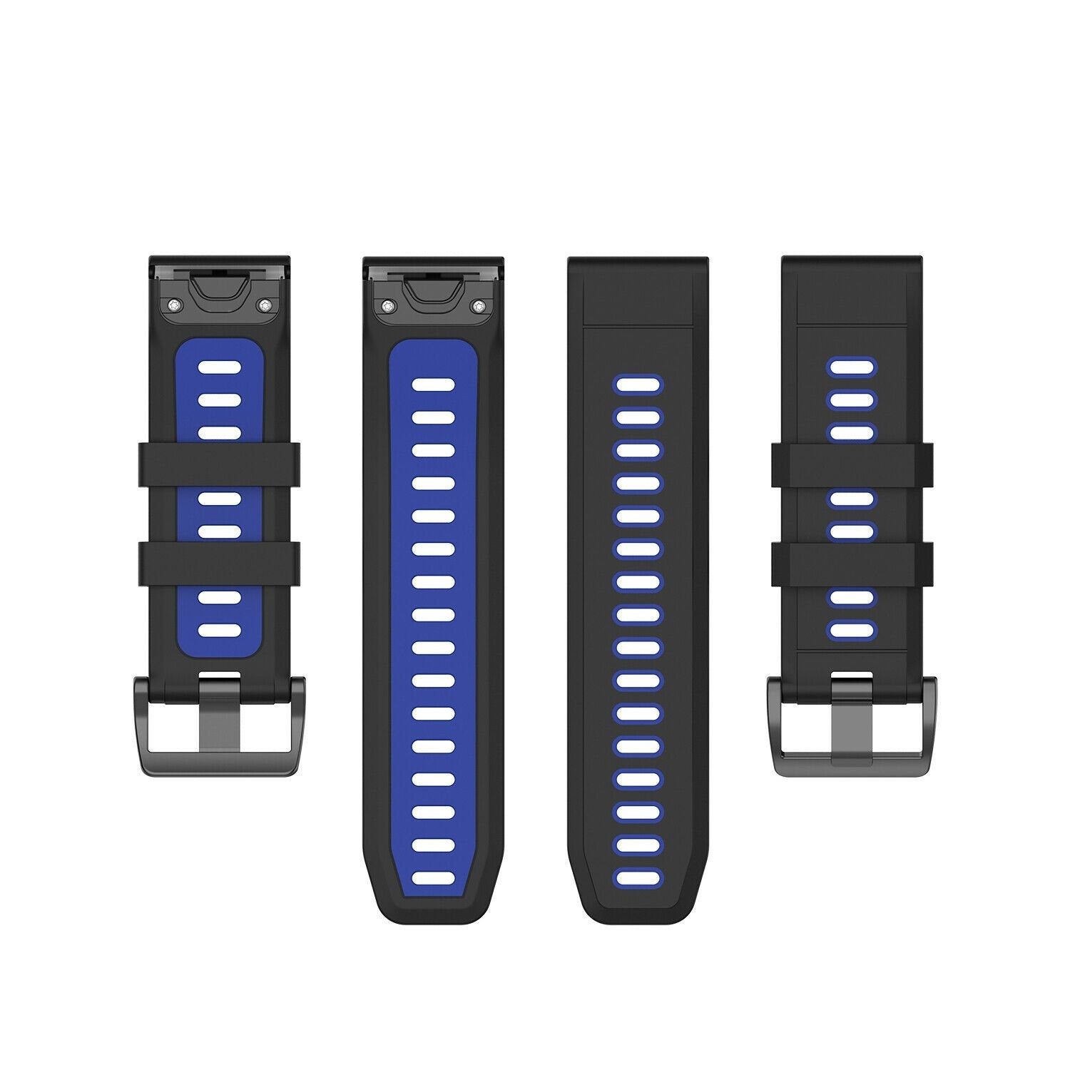 Garmin Tactix 7 Sport Buckle Strap (Black/Blue)