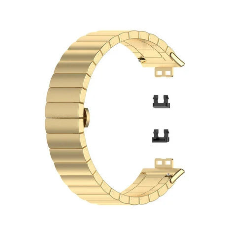 Correa metal Huawei Watch Fit SE (dorado)