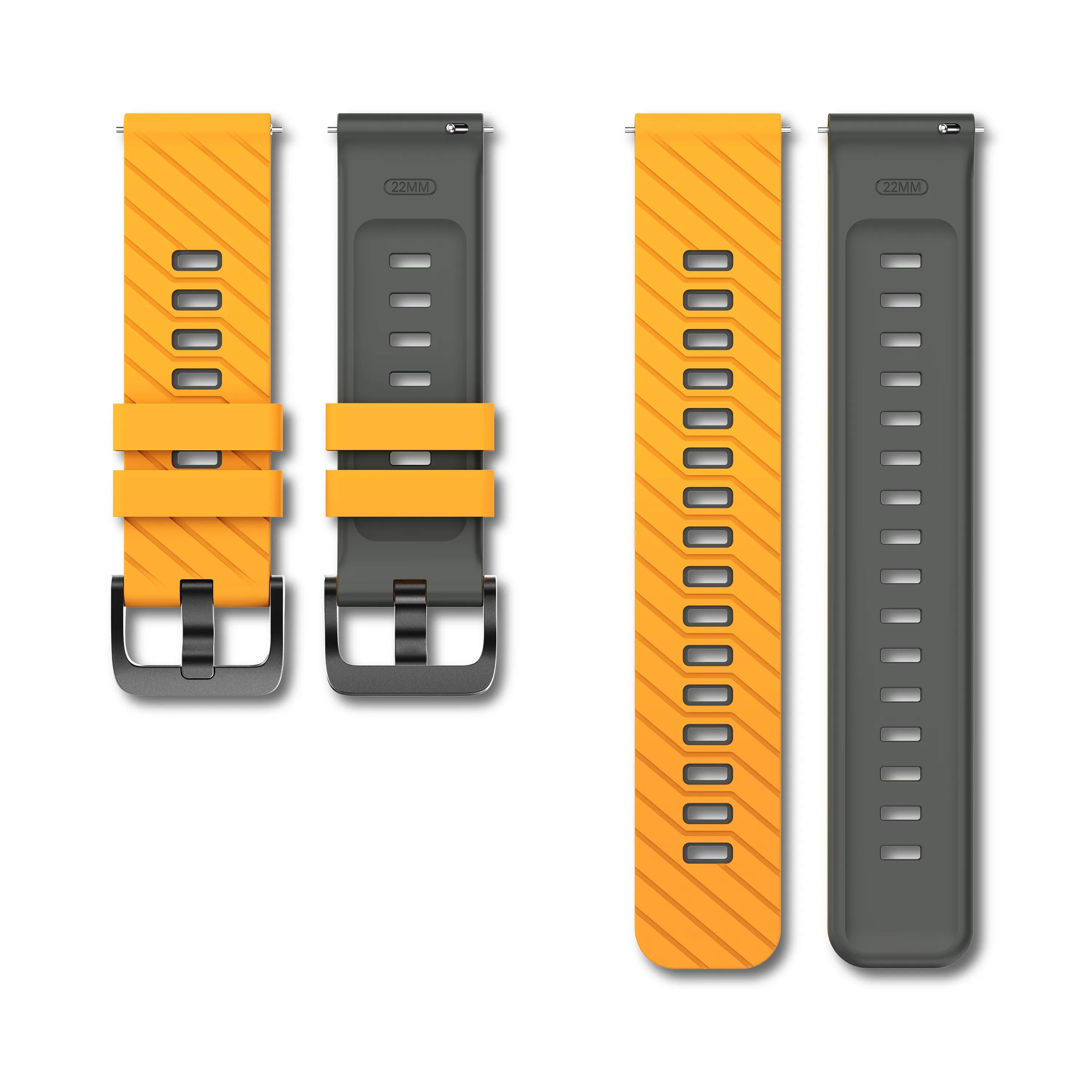 Correa deportiva de sarga Coros Apex 2 Pro (amarillo oscuro/gris)