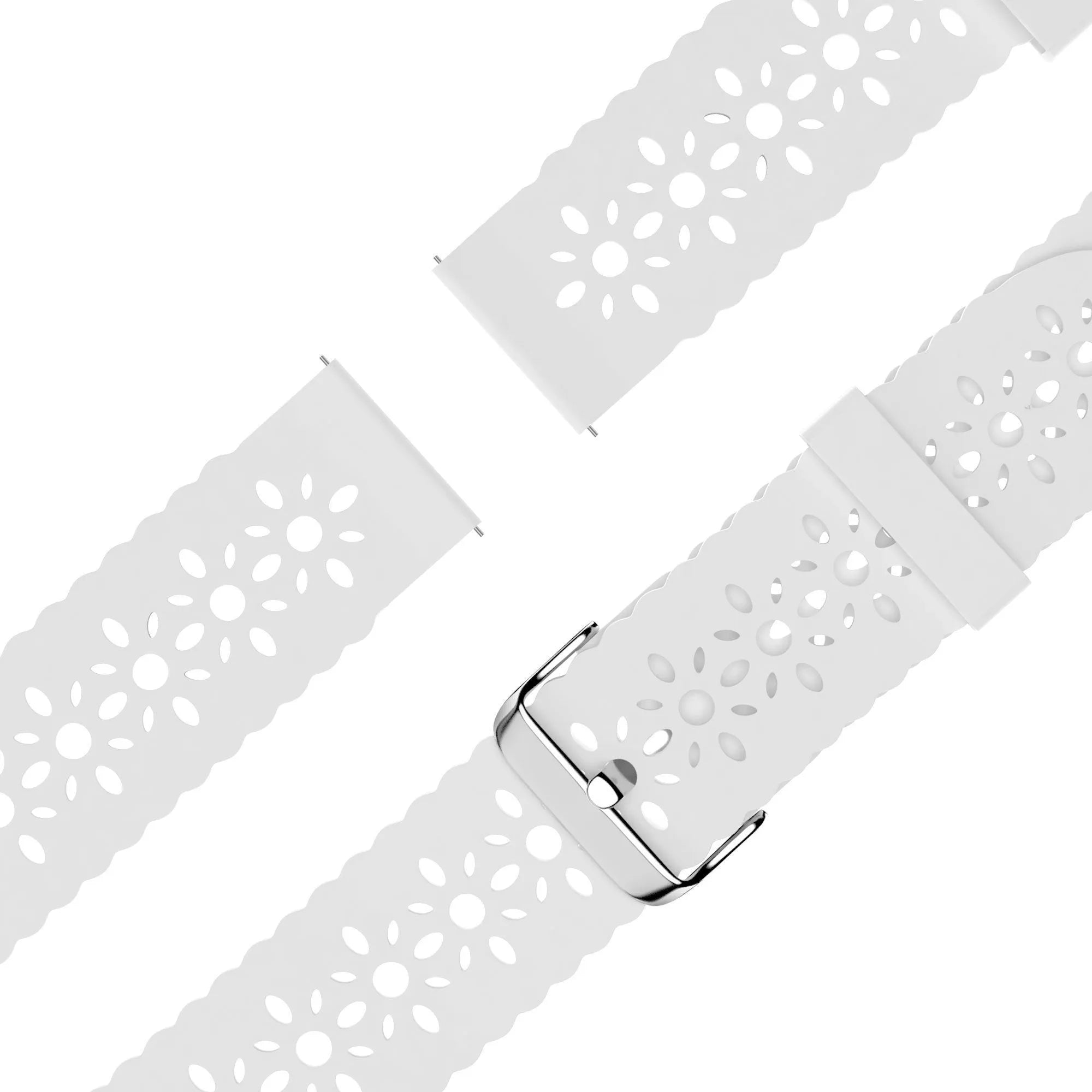 Bandz Correa silicona estampada Maoo Ventura (blanco)