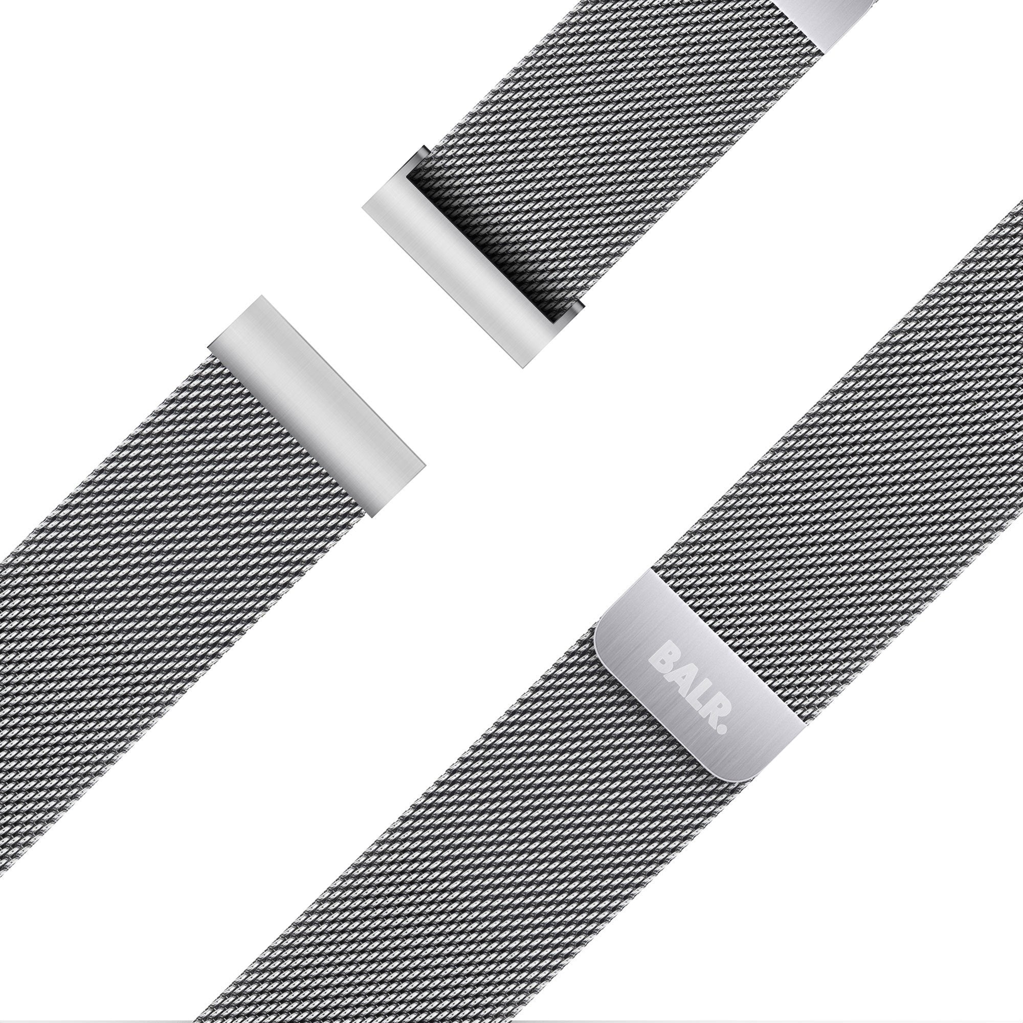 BALR Correa milanesa Amazfit GTS 4 (mini) (plateado)