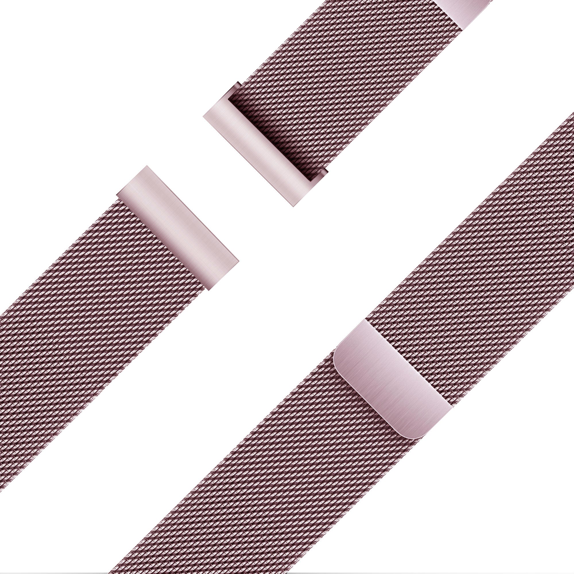 Bandz Correa milanesa Loop Garmin Venu 2s (rosa)