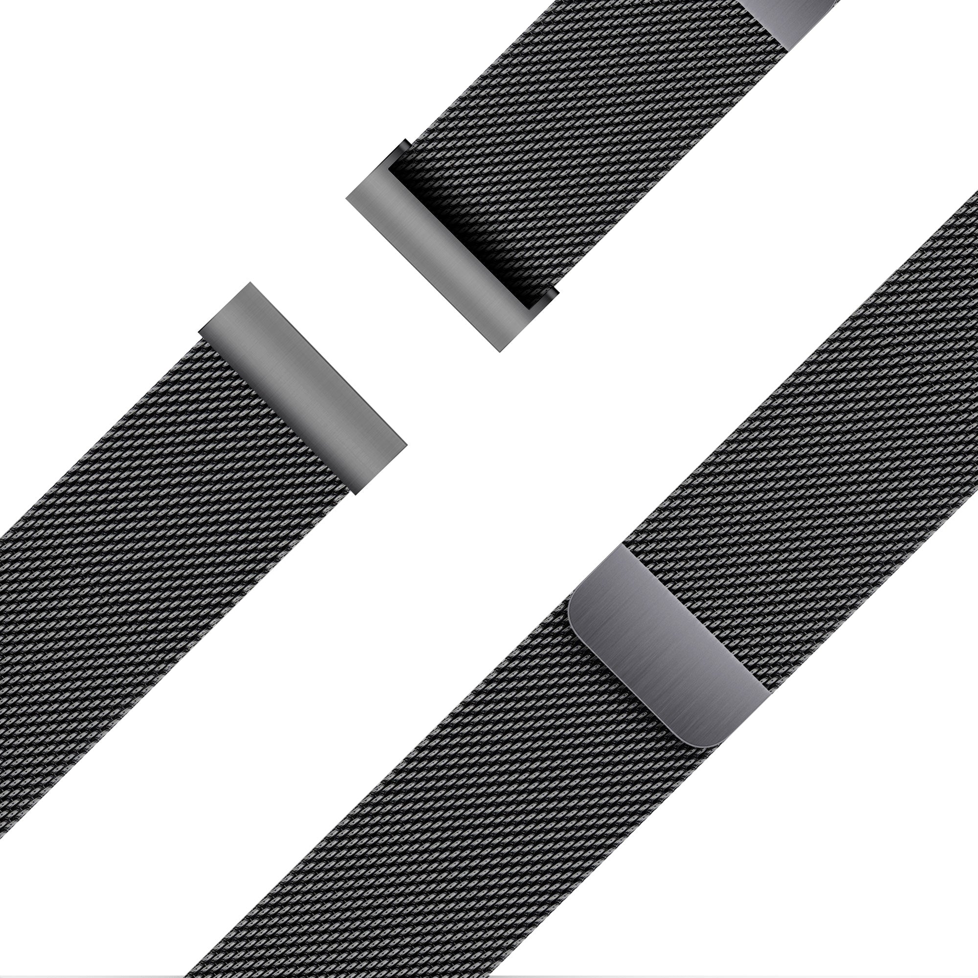 Bandz Correa milanesa Loop Garmin Vivomove 3s (negro)