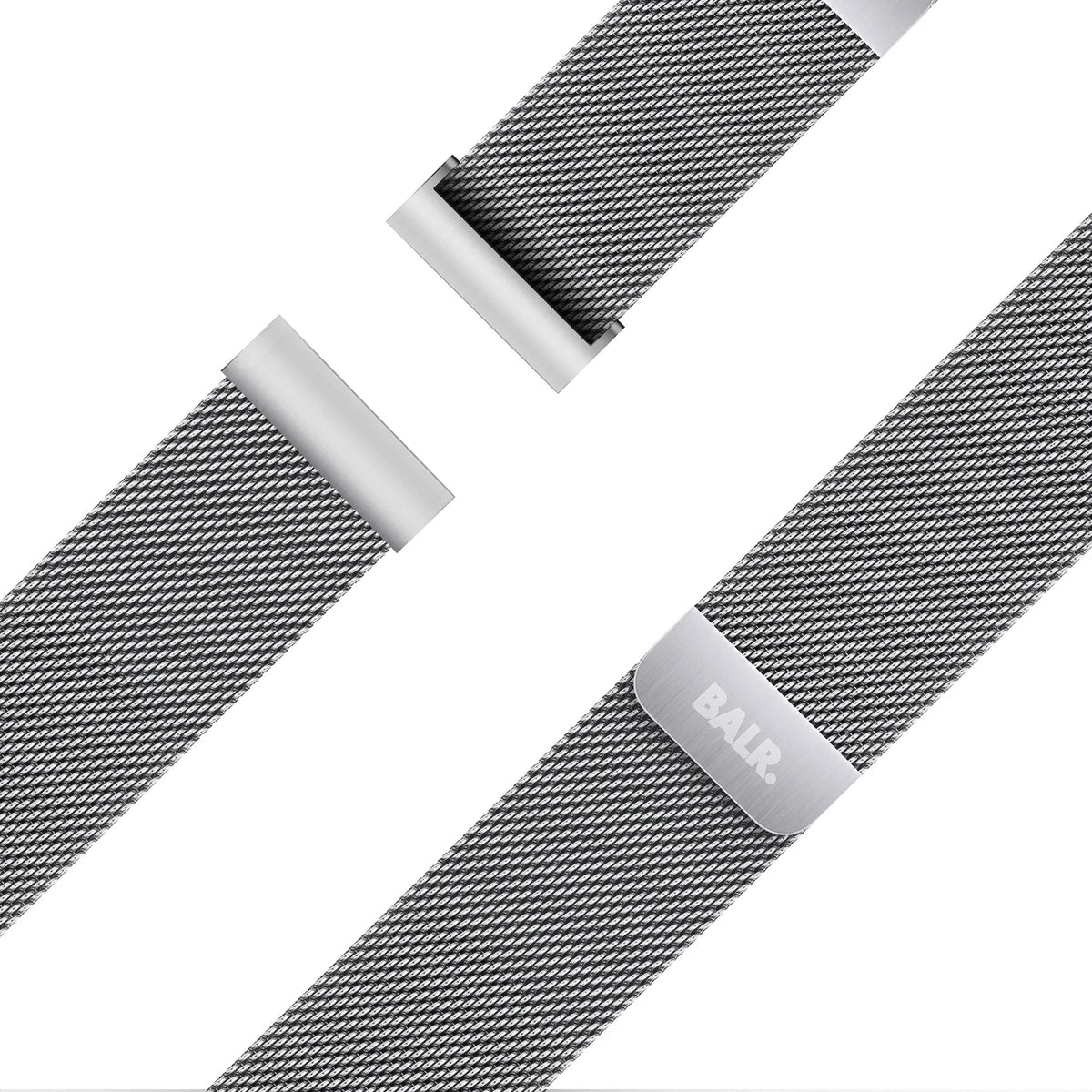 BALR Samsung Galaxy Watch 46mm Milanese Strap (Silver)