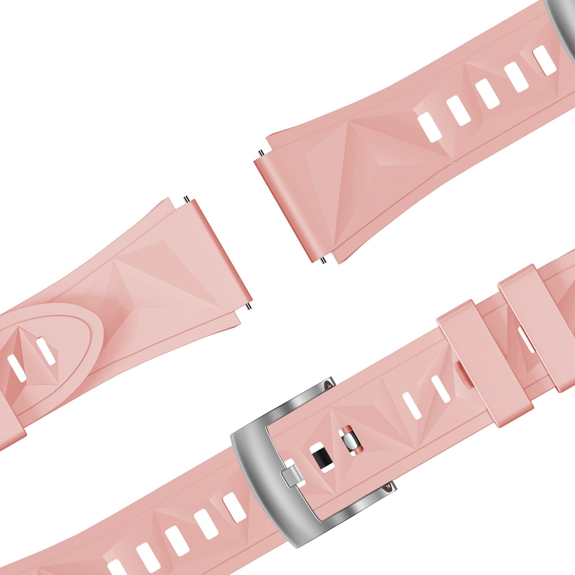 Bandz Correa silicona 'Easy Fit' Huawei Watch GT 5 - 41mm (rosa)