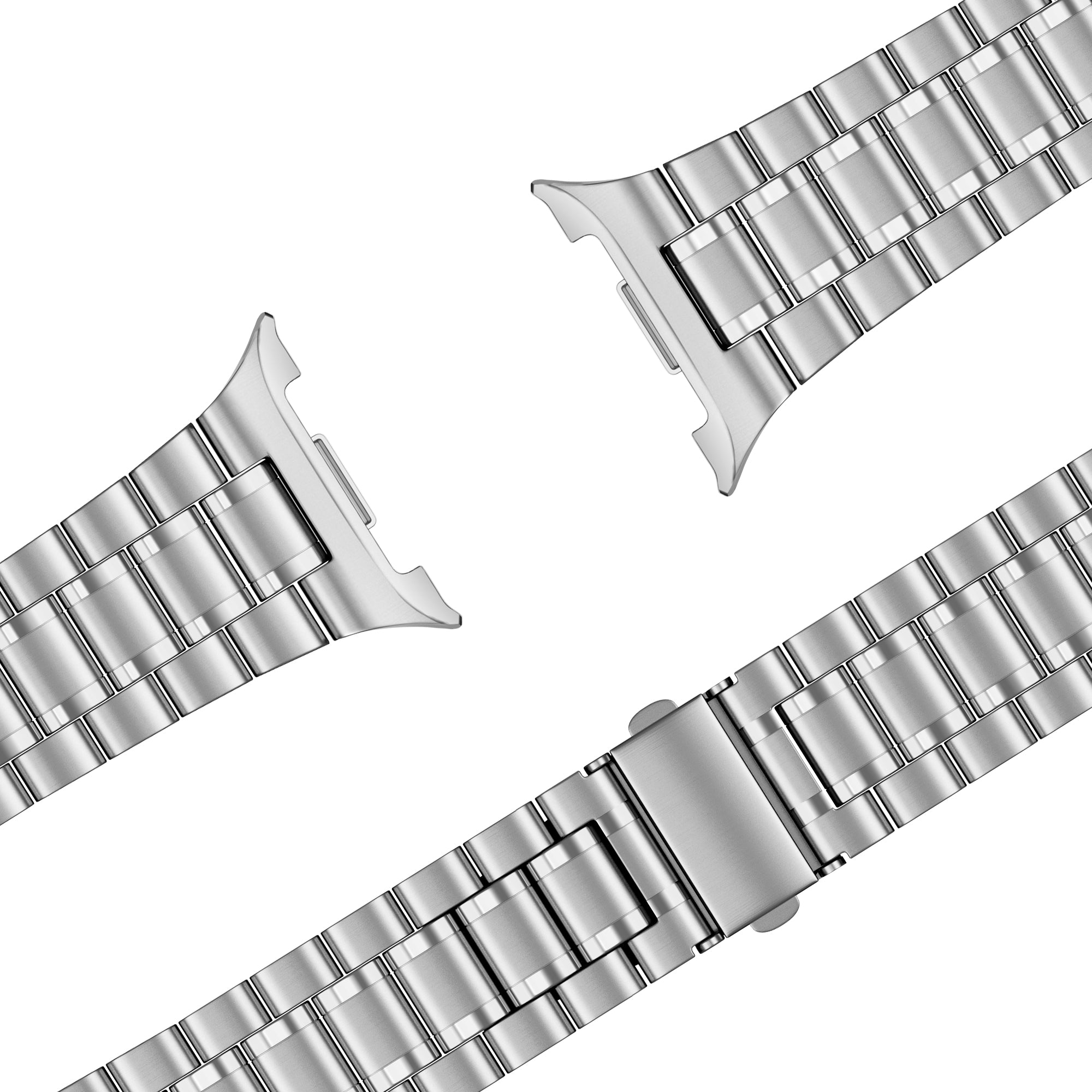 Bandz Correa acero 'De lujo' Samsung Galaxy Watch 8 - 44mm (plateado)