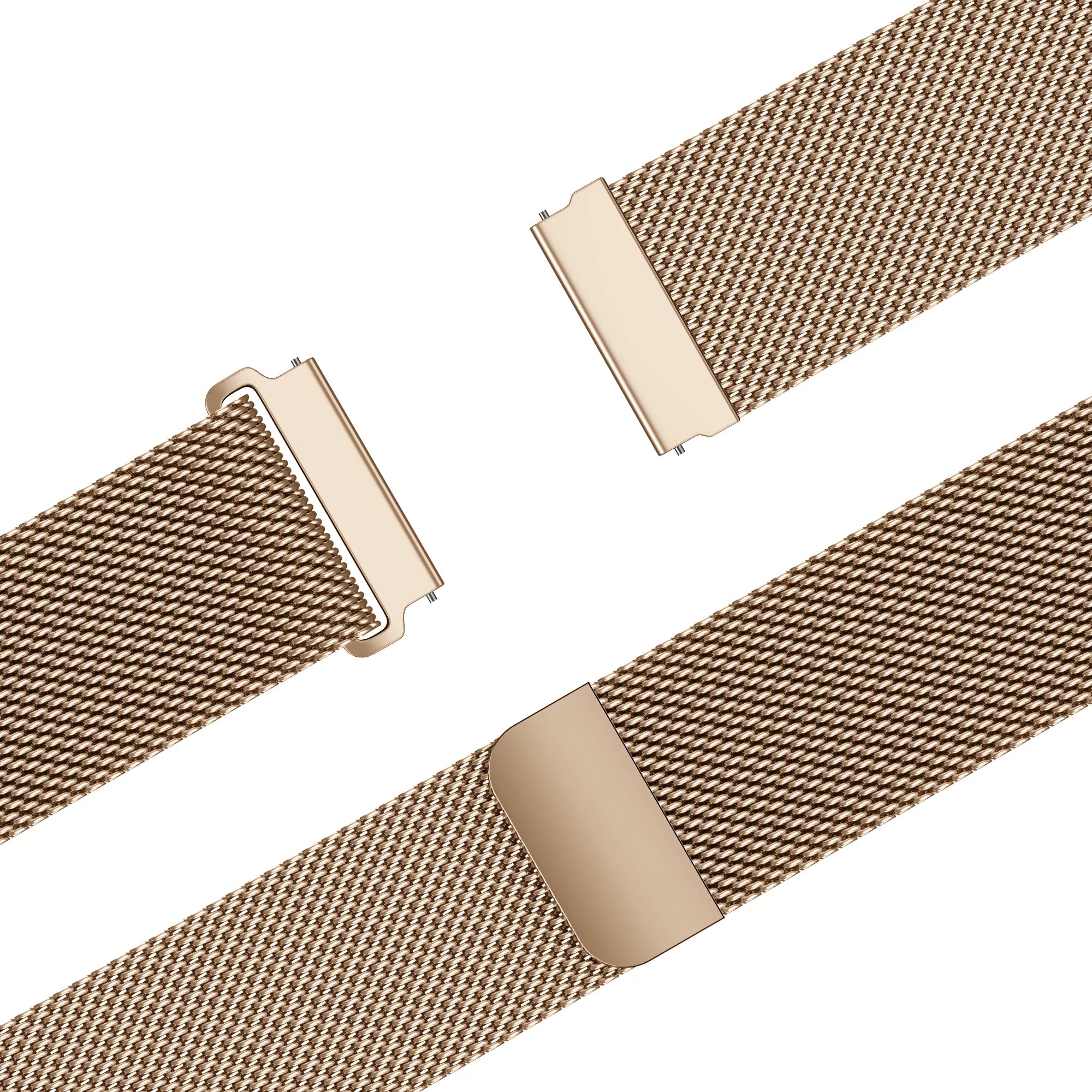 Bandz Correa milanesa 'Easy fit' Coros Apex 2 (dorado rosa)