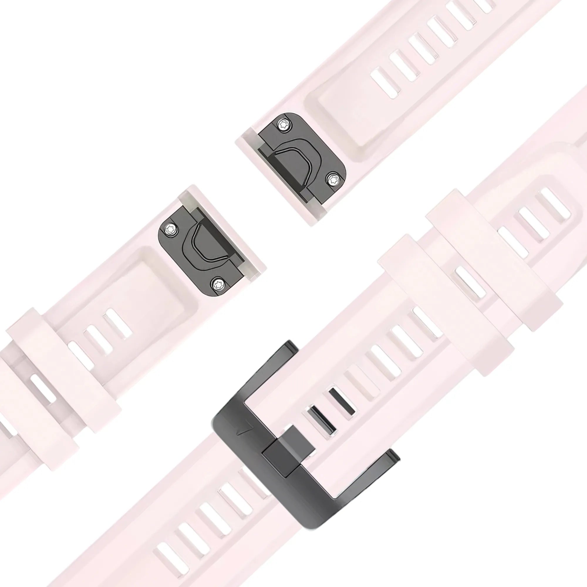 Bandz Correa silicona 'Classic' Garmin Instinct E - 40mm (rosa claro)