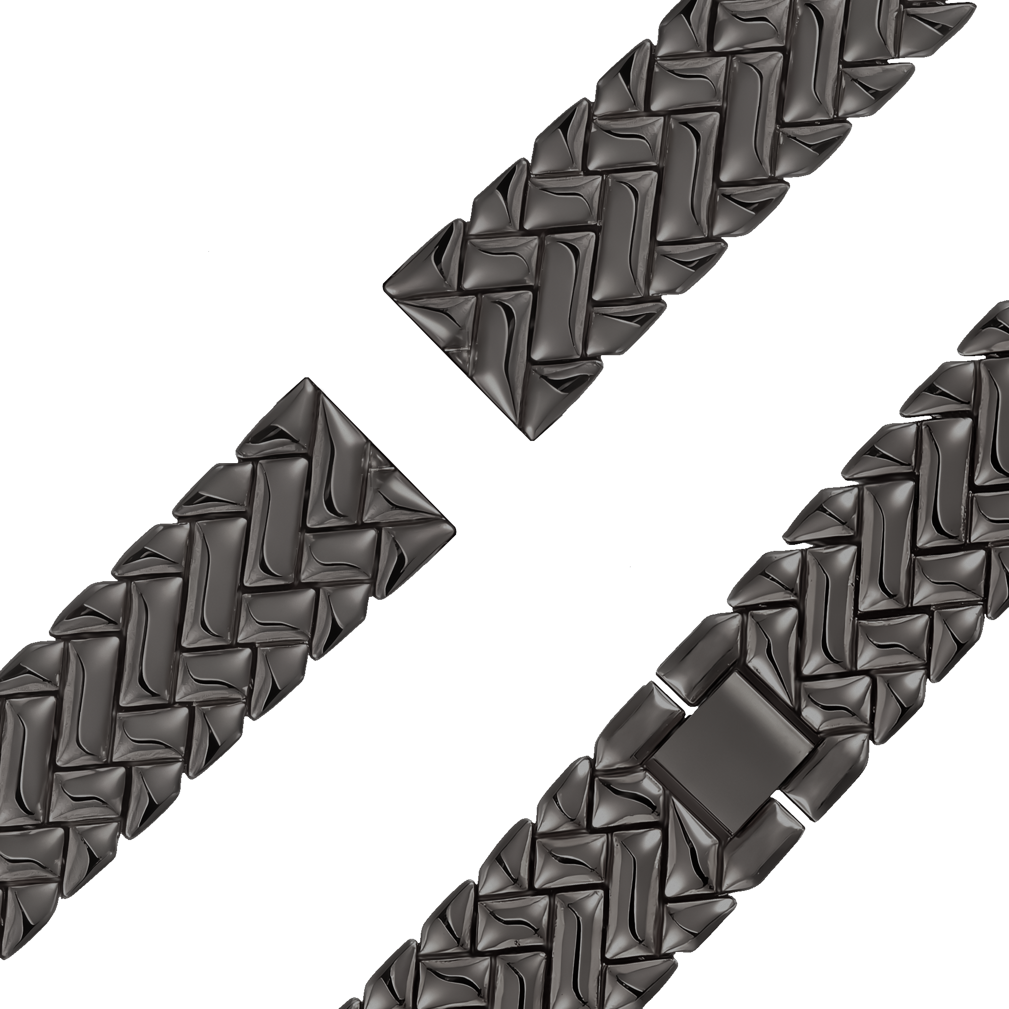 Bandz Correa metálica 'V-Type' Withings Steel HR - 36mm (negro)