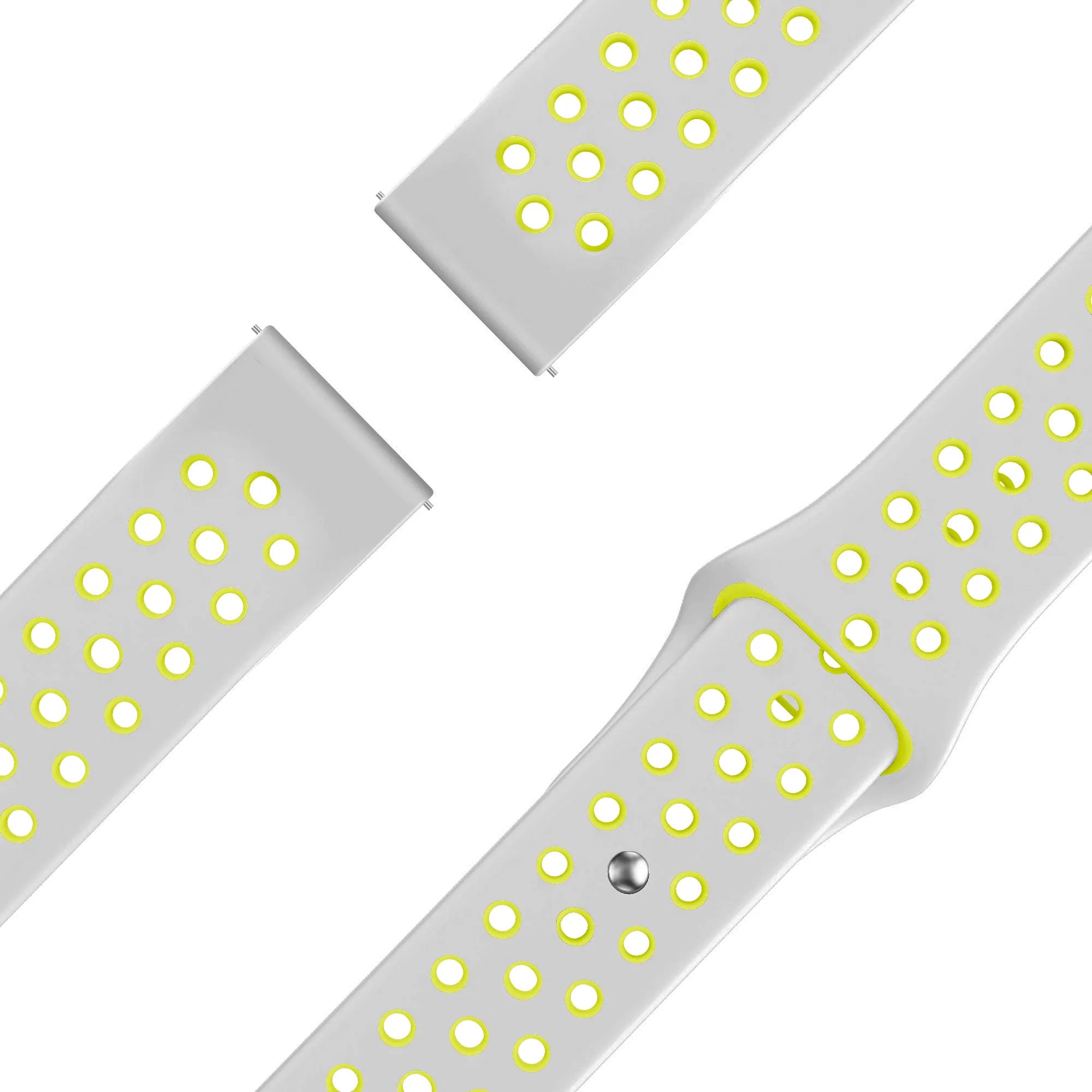 Bandz Correa deportiva 'Deluxe' Garmin D2 Air X10 (gris/amarillo)