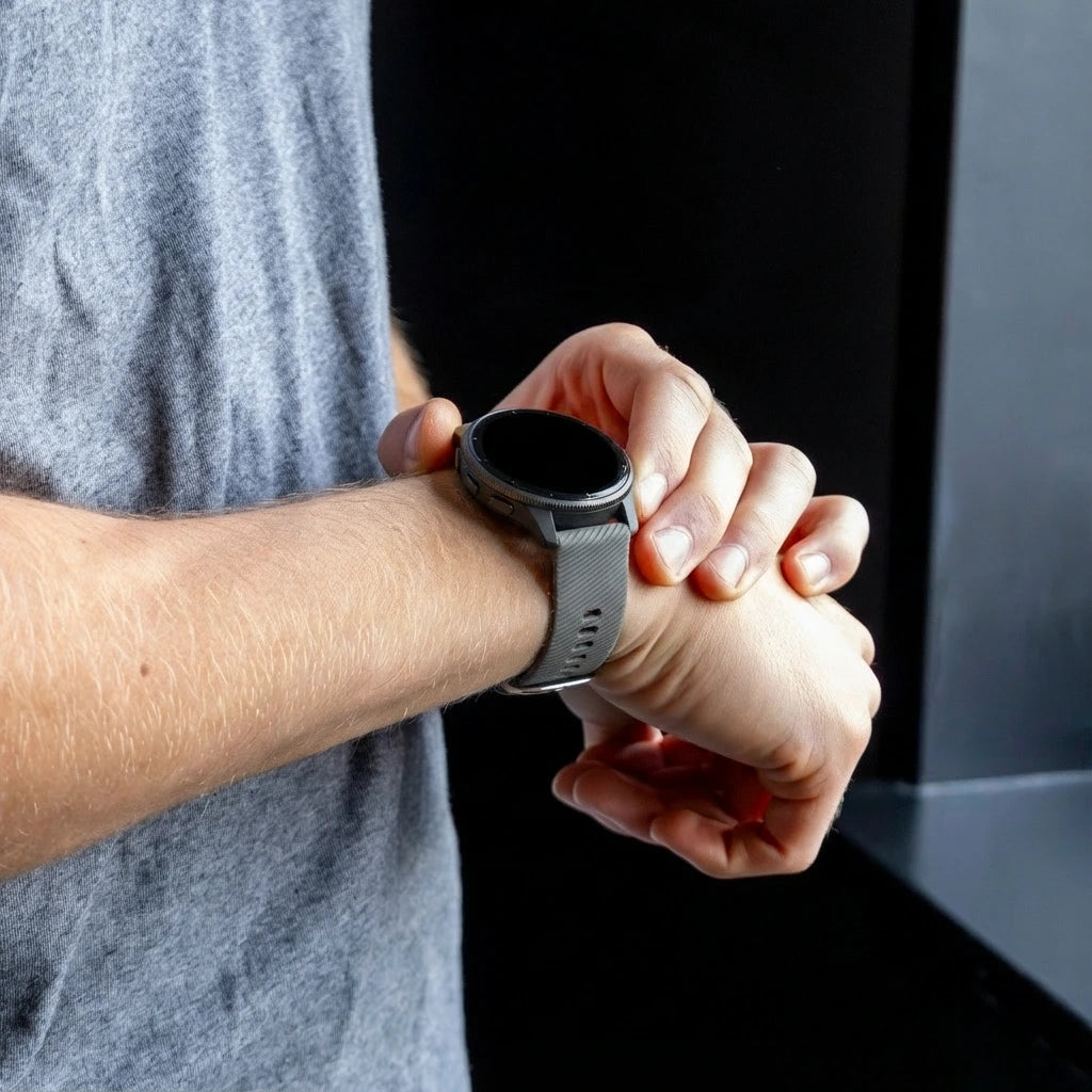 Garmin Approach S42 Silicone Strap (Dark Grey)