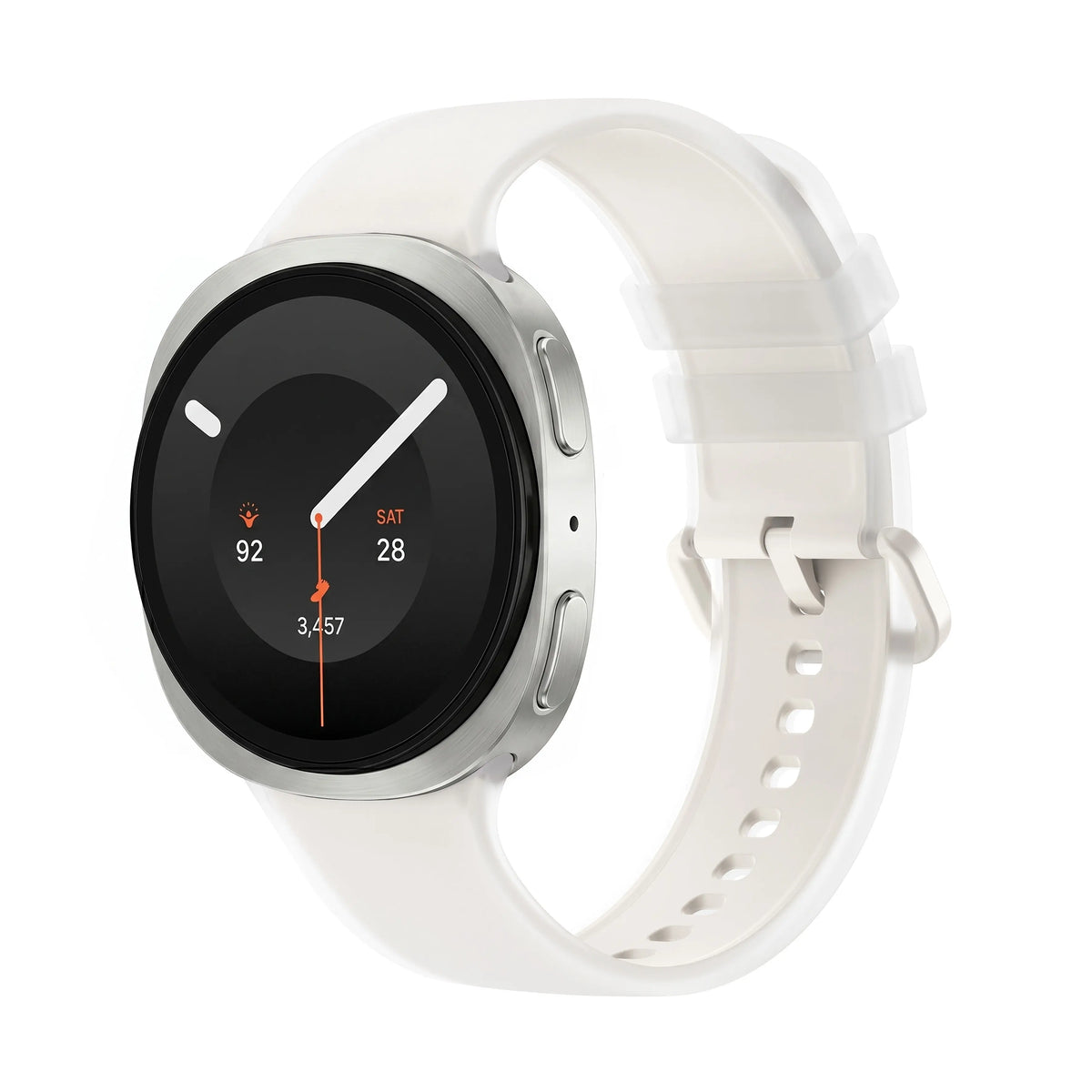 Samsung Galaxy Watch 8 - 40mm Jelly Silicone Strap (Cream)