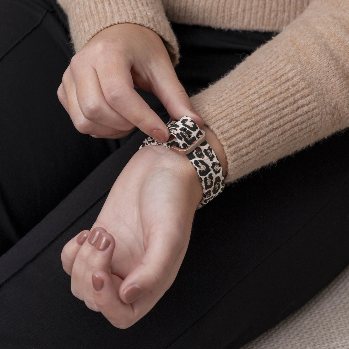 Print Silicone Strap, lifestyle photo