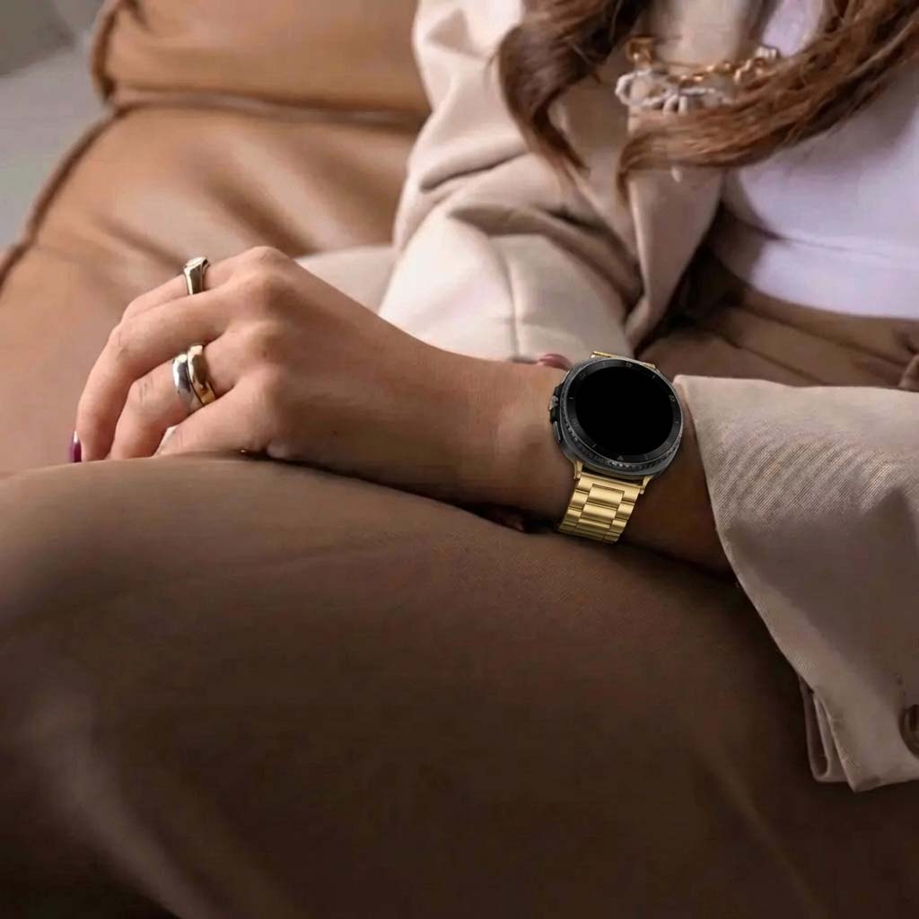 Correa acero Samsung Galaxy Watch 8 Classic (dorado)