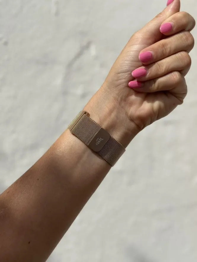 xoxo Wildhearts OnePlus Watch Milanese Strap (Rose Pink)