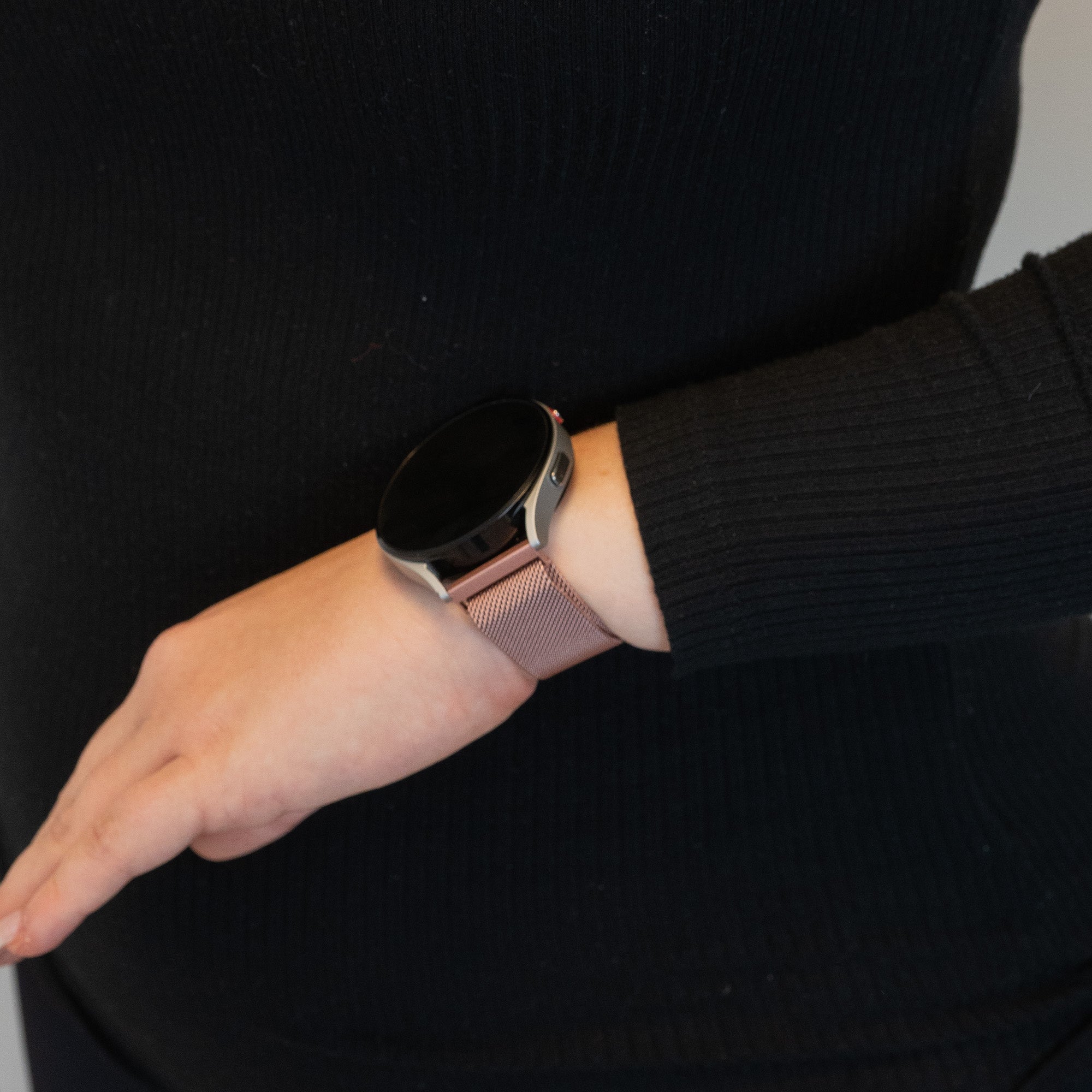 Bandz Correa milanesa Loop Garmin Vivomove Trend (rosa)