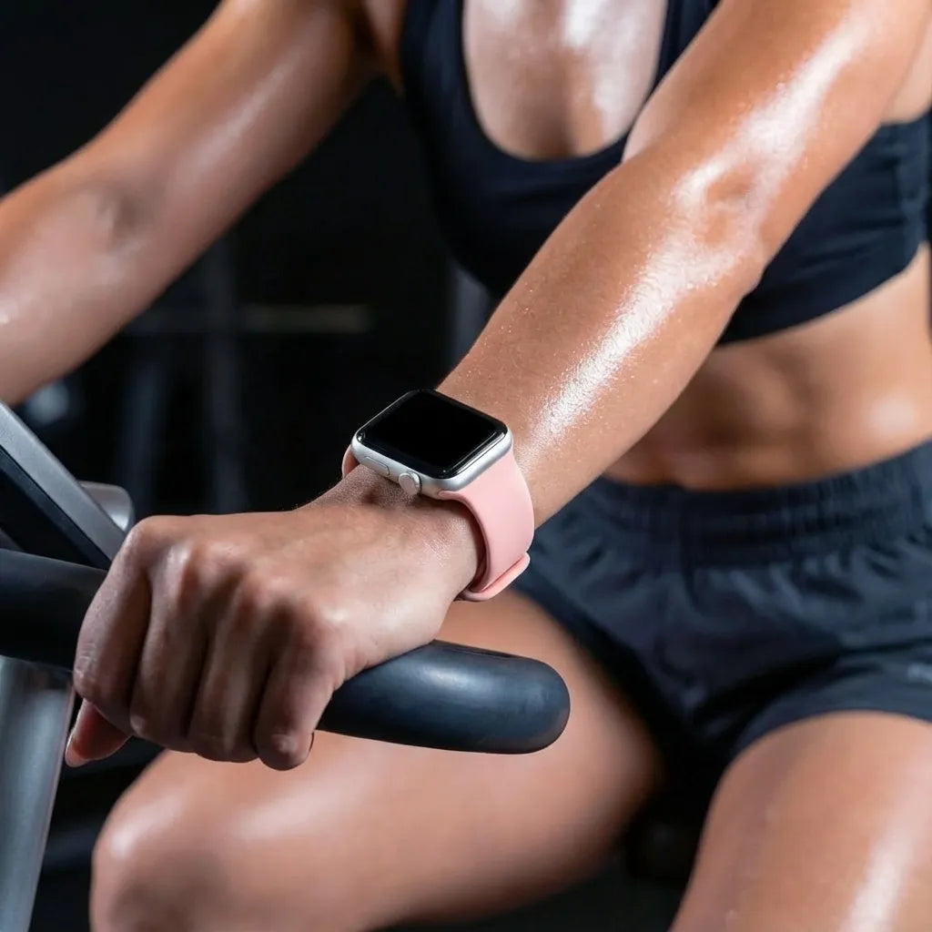Correa silicona Apple Watch (rosa)