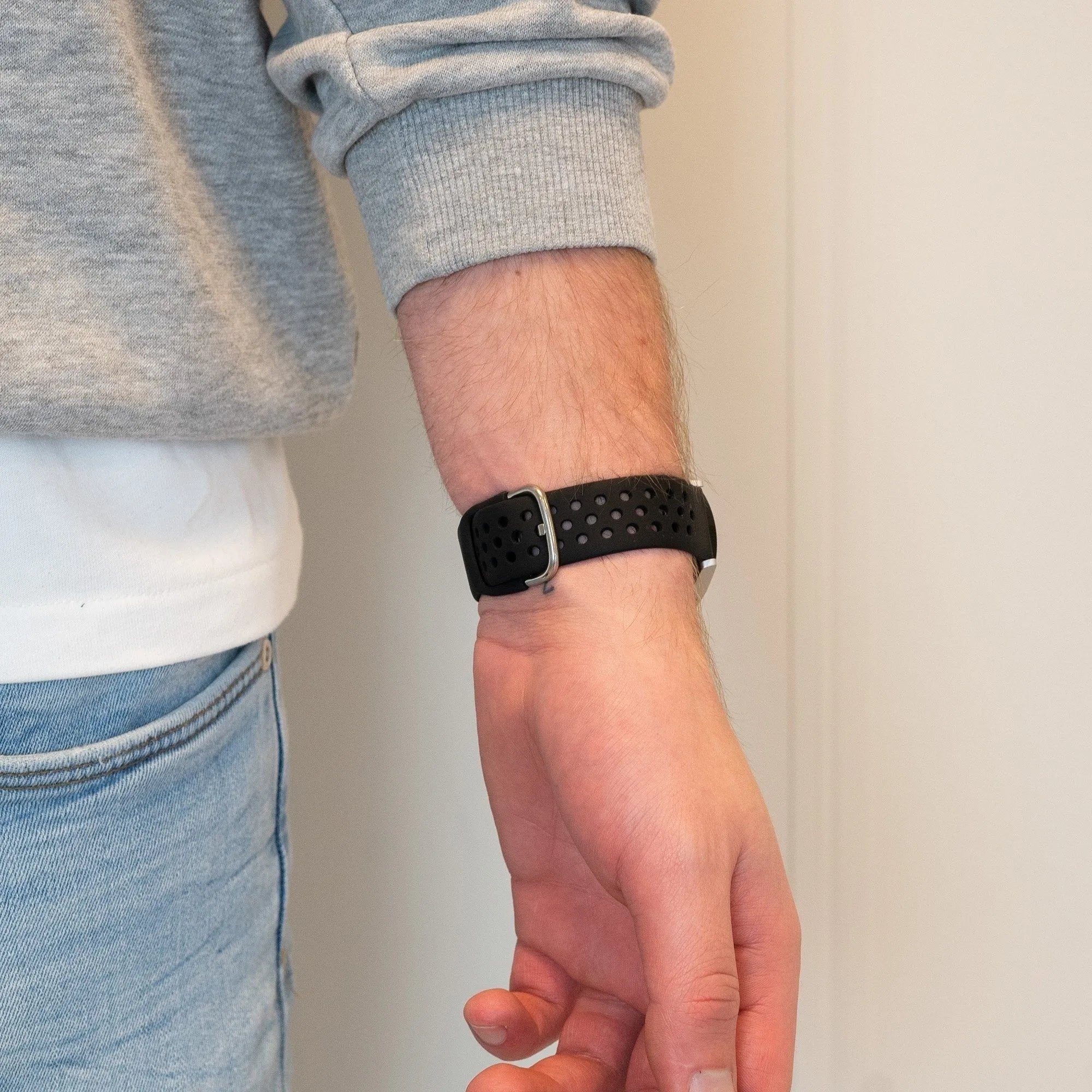 Bandz Correa deportiva 'Air' Oppo Watch X2 (negro)