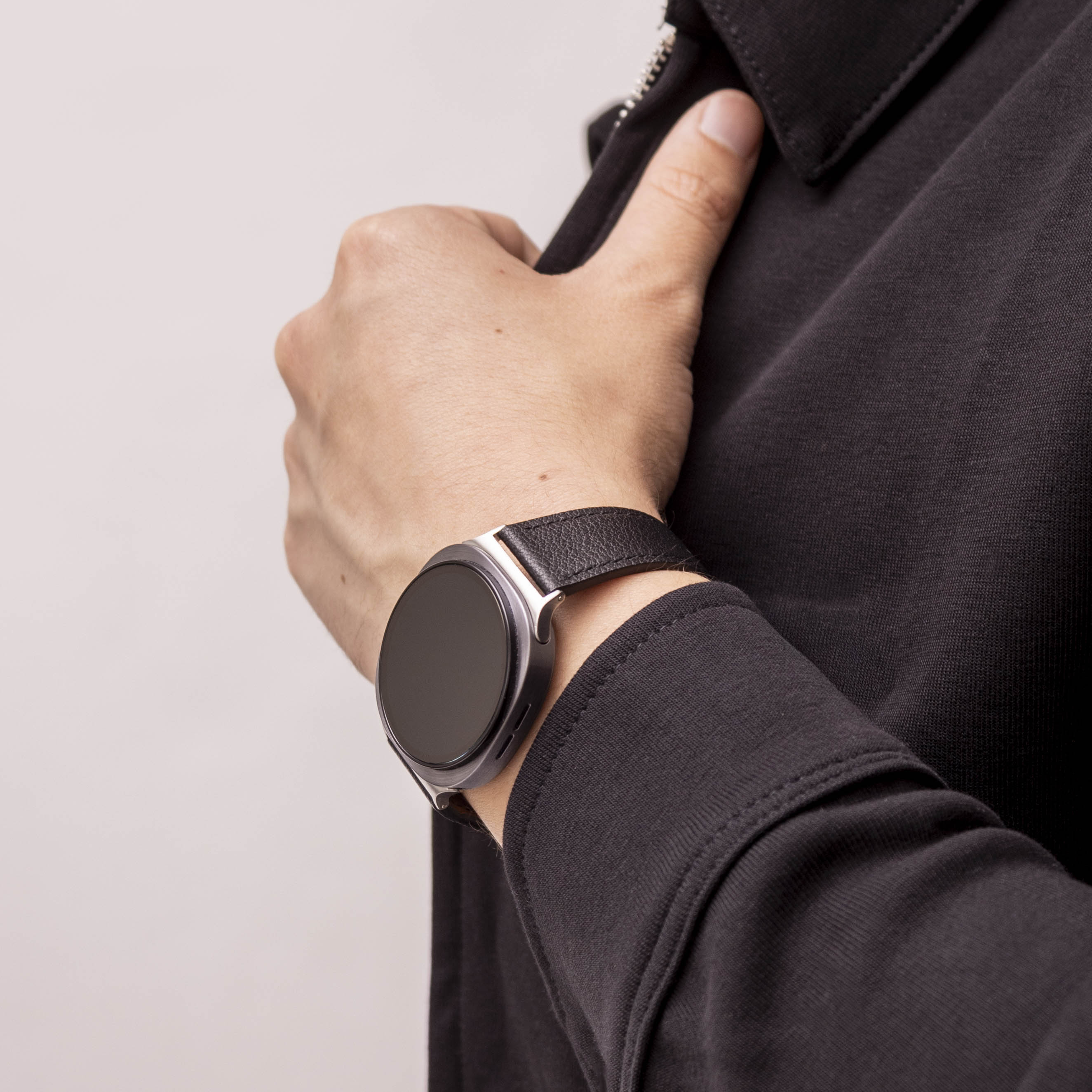 Samsung Galaxy Watch 8 - 40mm Modern Leather Strap (Black)