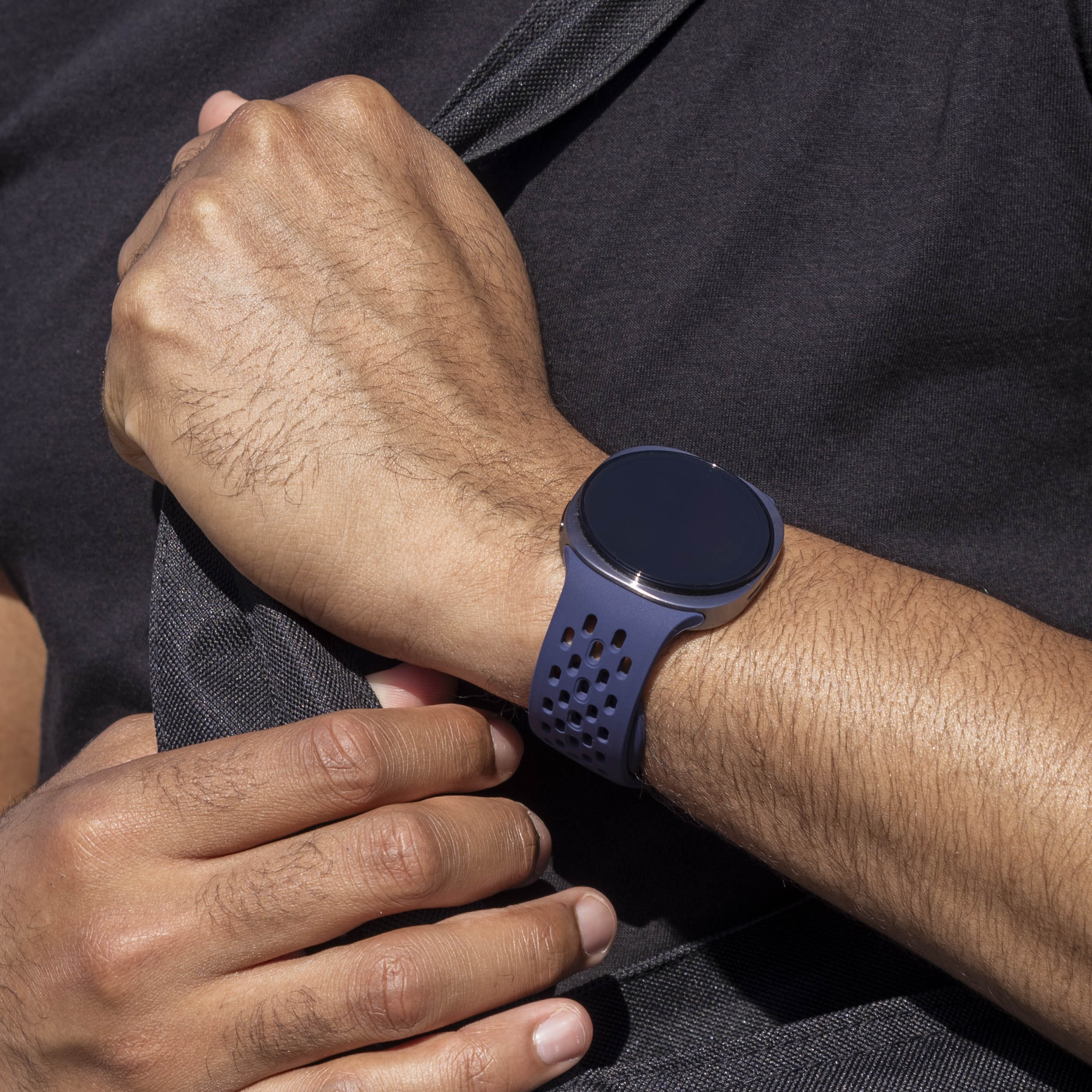 Correa silicona Air Samsung Galaxy Watch 8 Classic (azul oscuro)