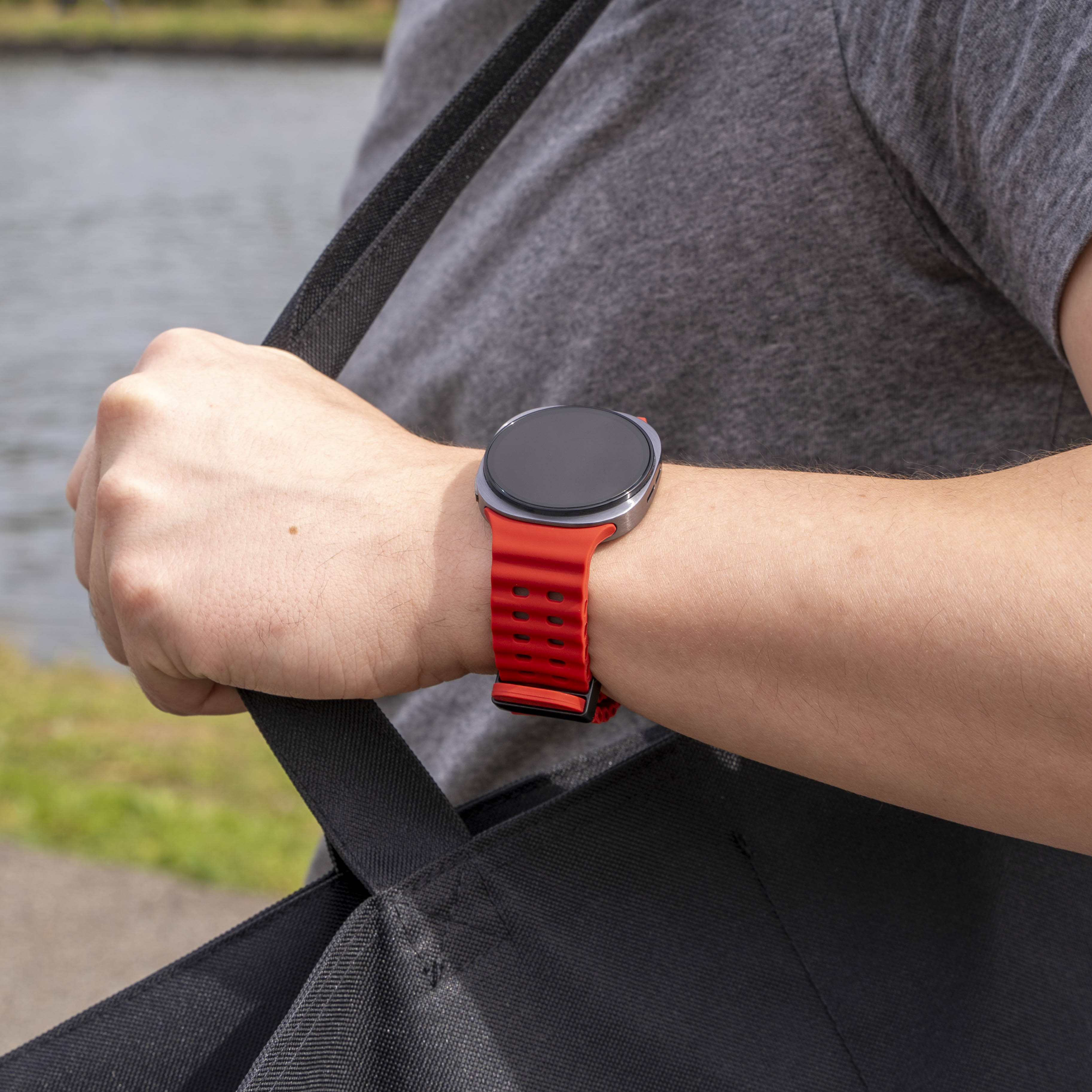 Correa Ocean Samsung Galaxy Watch 8 Classic (rojo)
