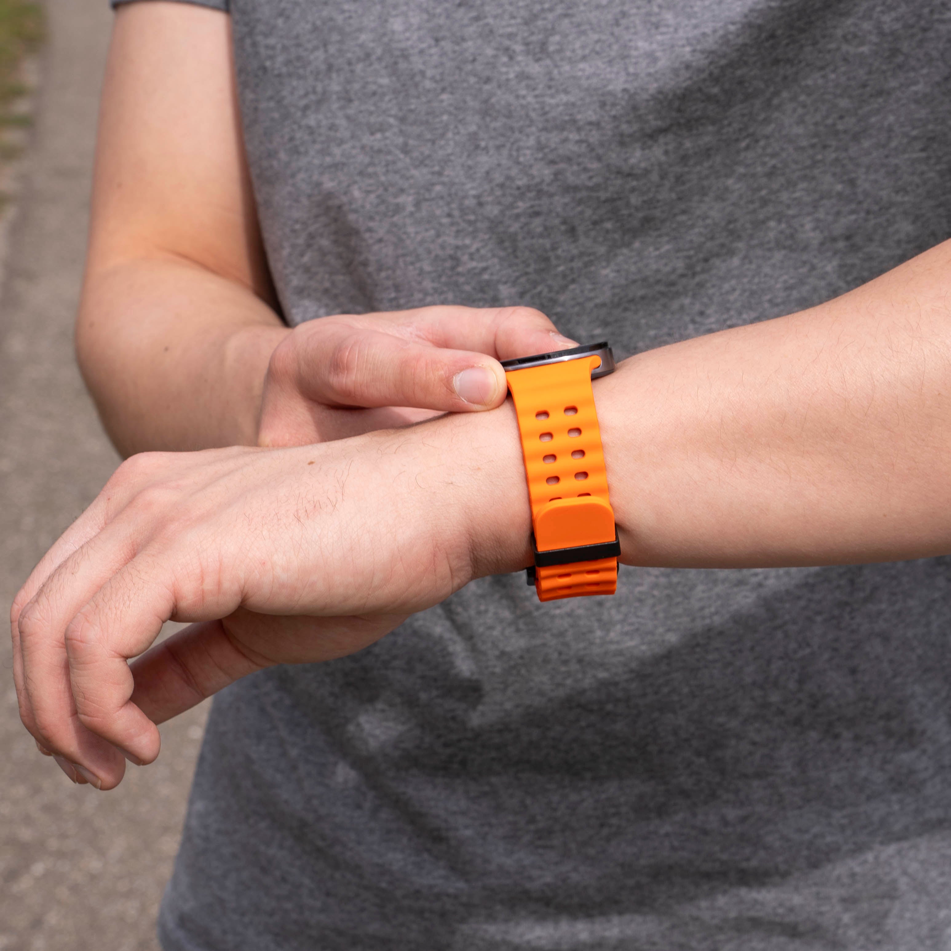 Correa Ocean Samsung Galaxy Watch 8 Classic (naranja)