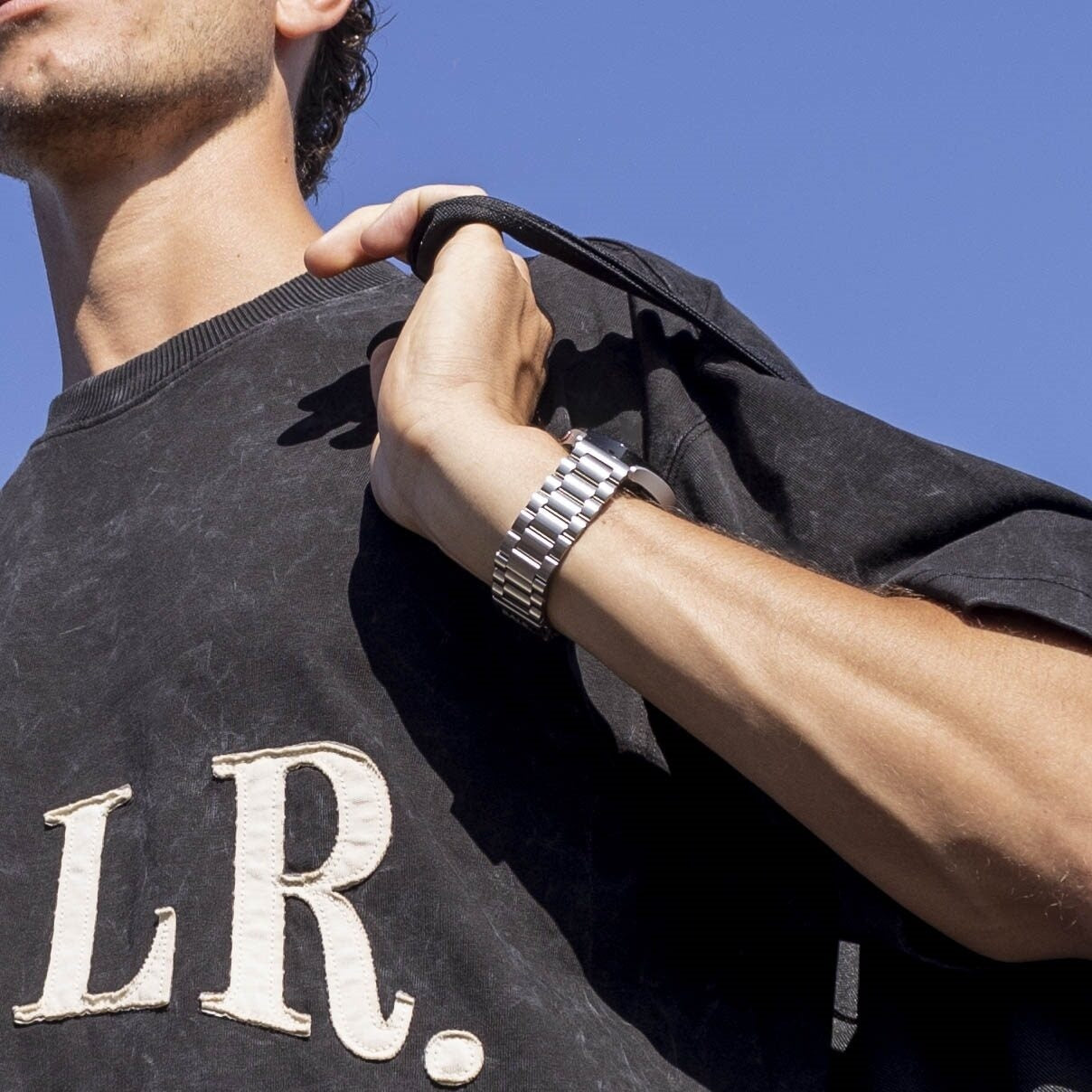 BALR Correa acero Amazfit Bip 3 (Pro) (plateado)