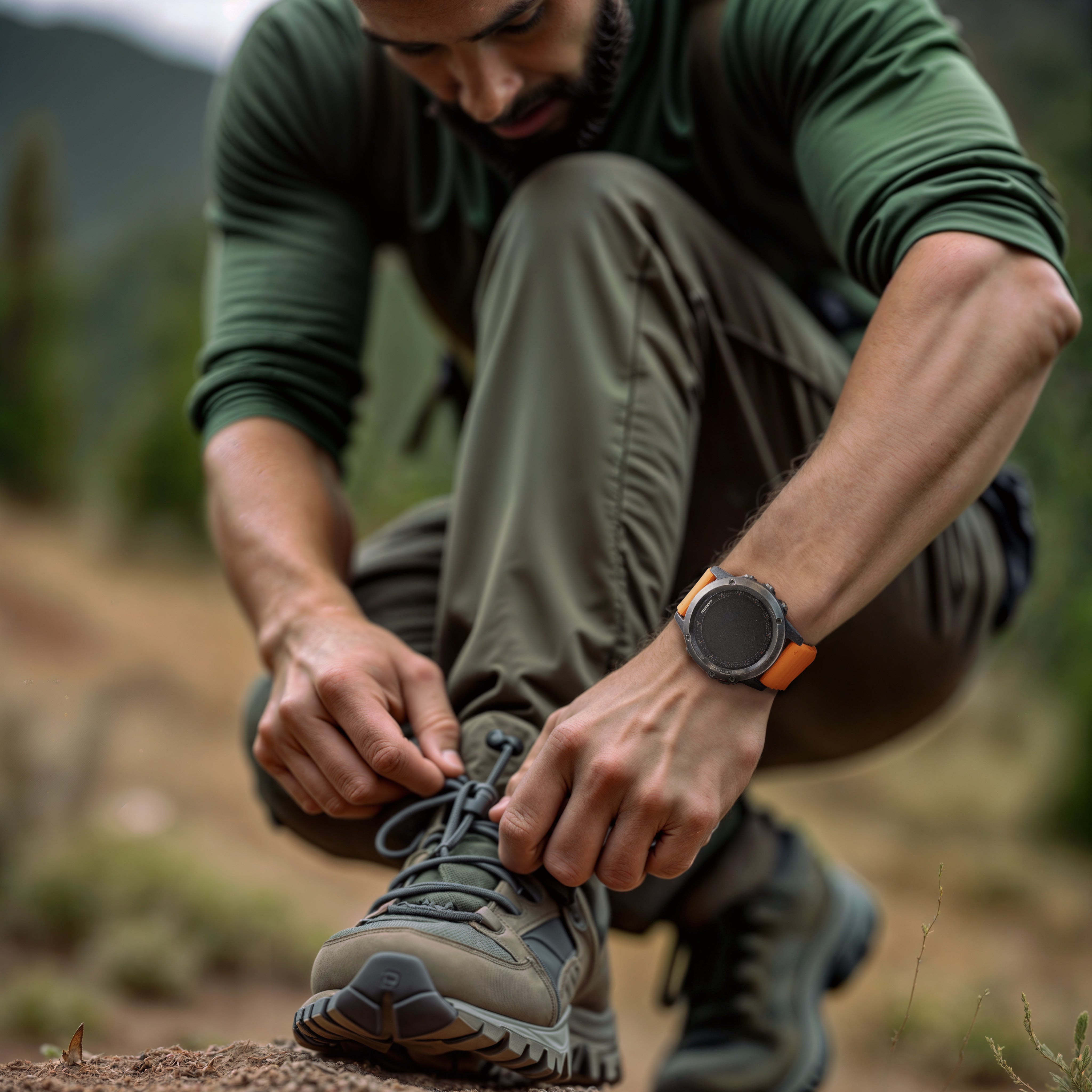 Correa Ocean Garmin Fenix 3 (naranja)