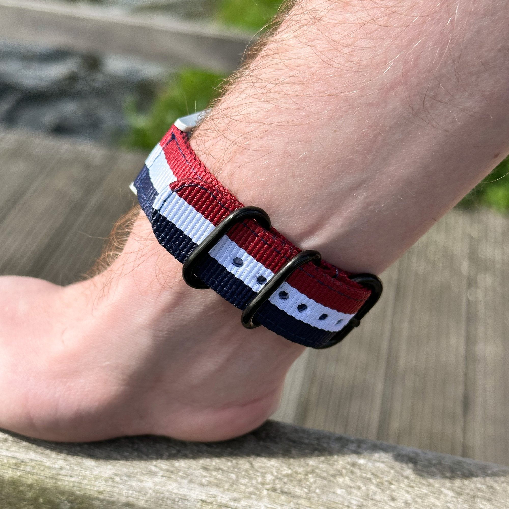 Correa nylon con hebilla Samsung Galaxy Watch 4 - 44mm (tri-color)