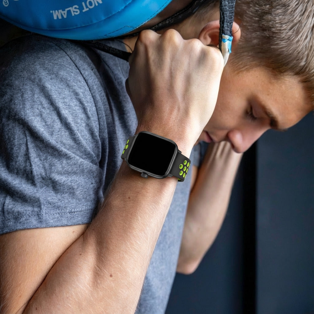 Correa deportiva Xiaomi Smart Band 9 Pro (negra/lime)