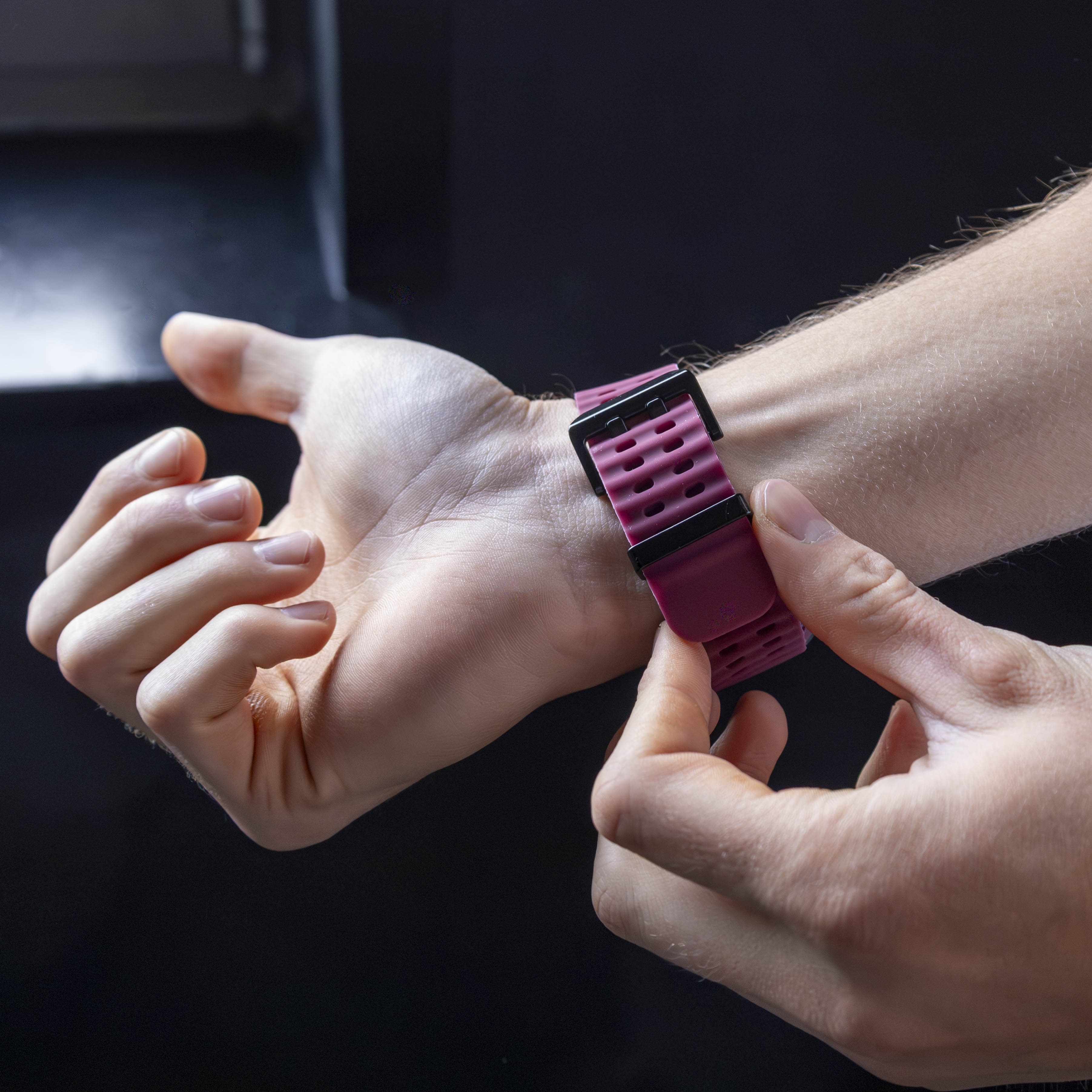 Correa Ocean Samsung Galaxy Watch Ultra 2 (rojo vino)