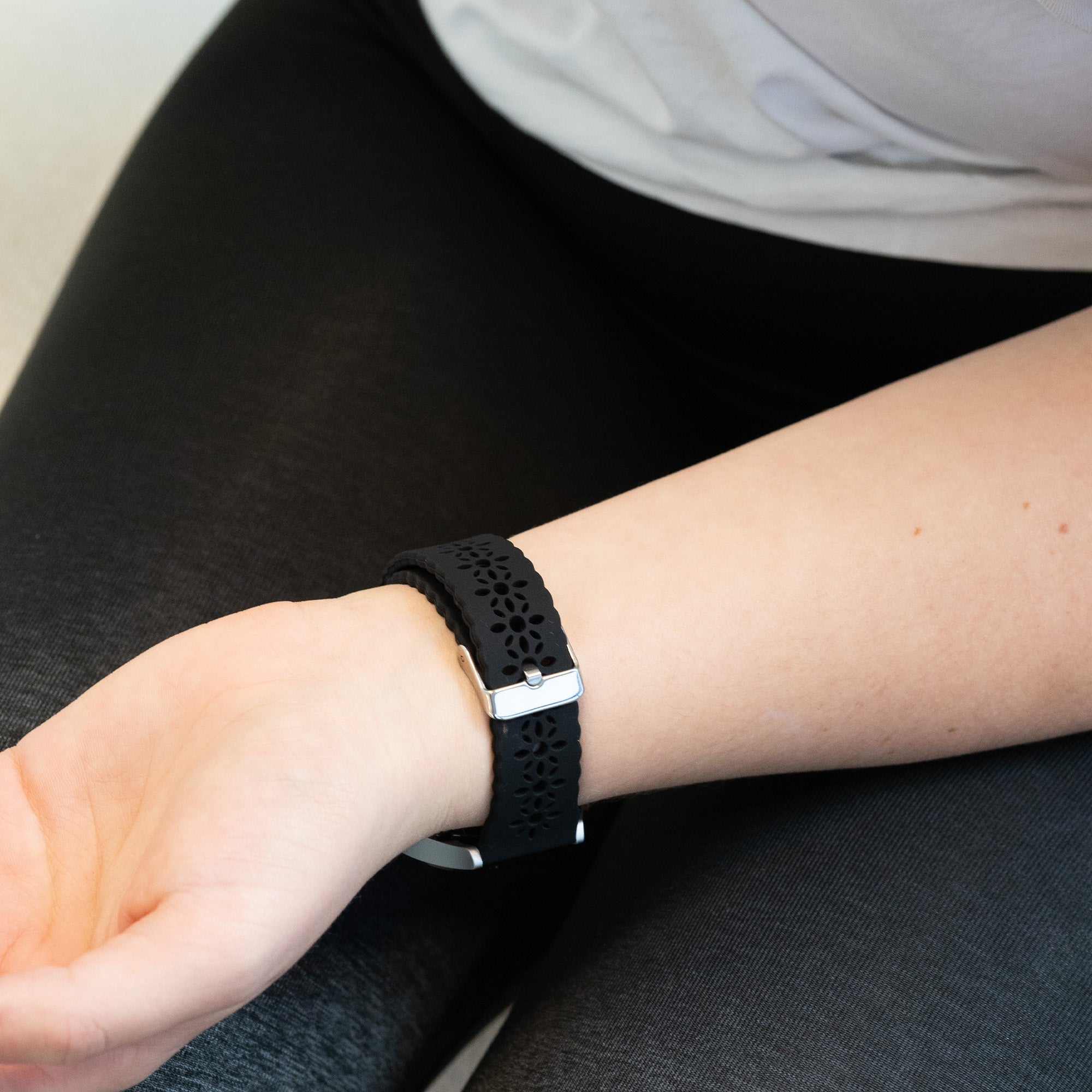 Bandz Correa silicona estampada Gard Pro Health Smartwatch 3 - 41mm (negro)