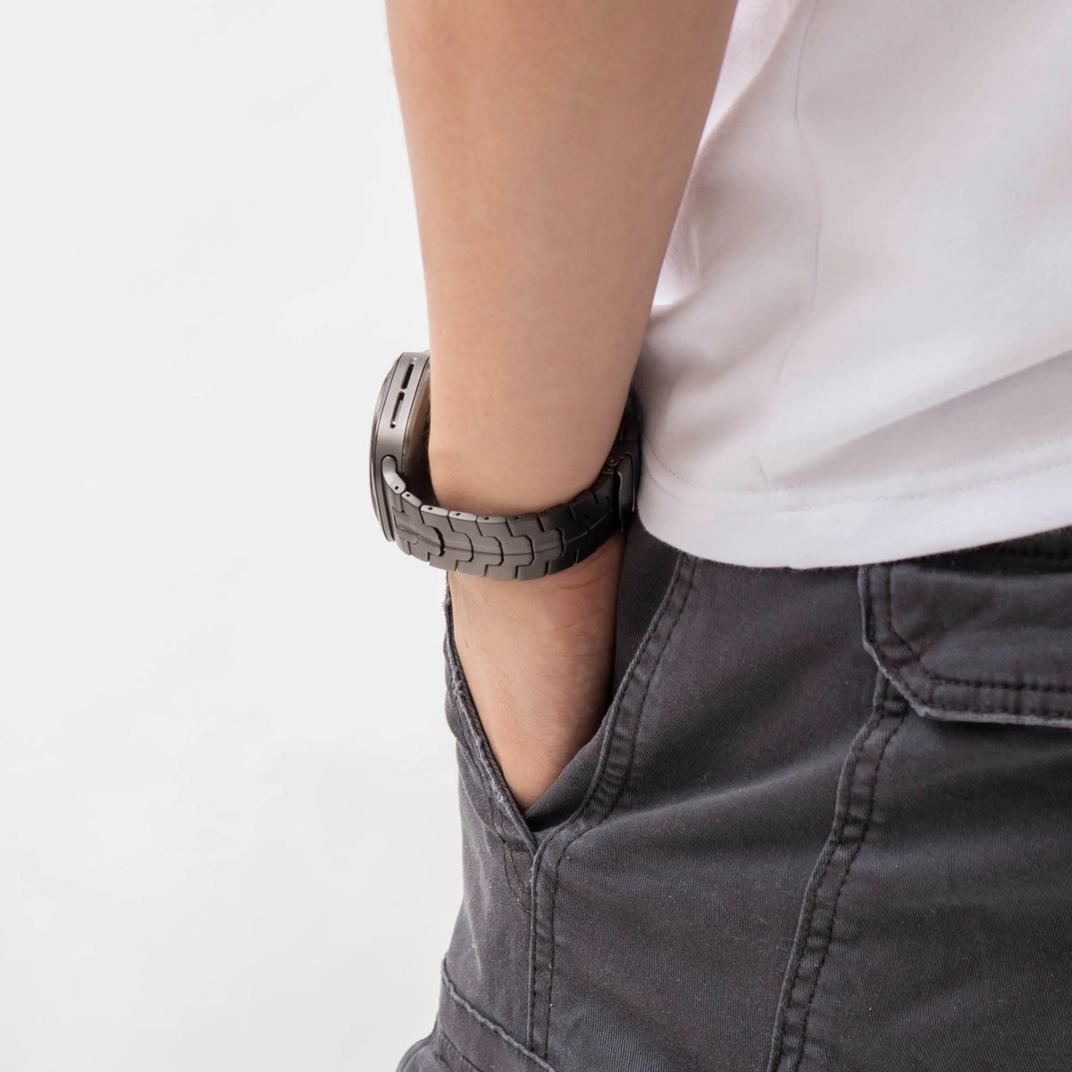 Correa titanio 'Iron' Samsung Galaxy Watch Ultra (grafito)